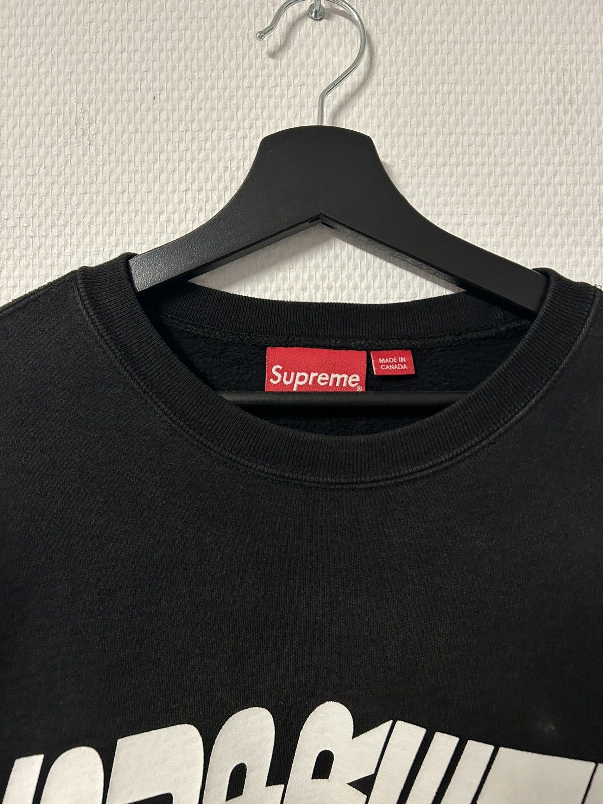 Supreme Supreme - FW19 Breed Crewneck Schwarz weiss🖤🤍 Size US L / EU 52-54 / 3 - 2 Thumbnail