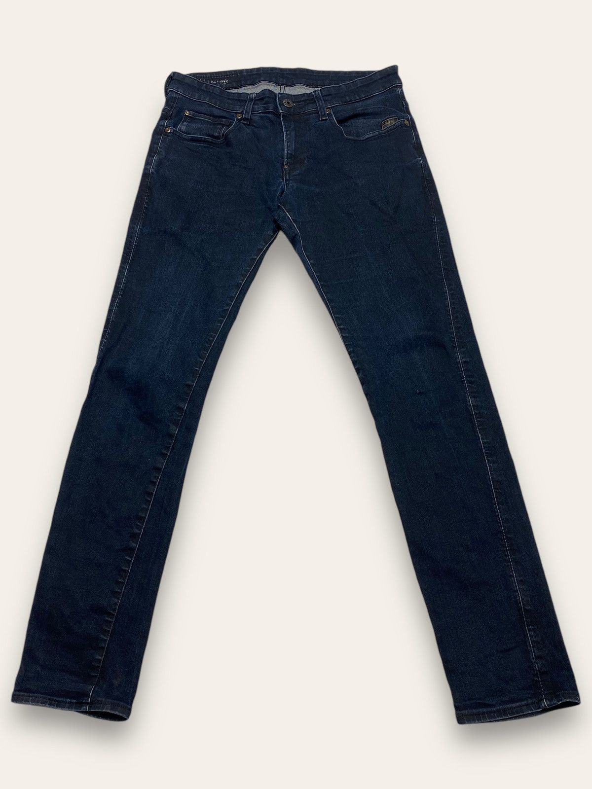 G-Star Vintage G STAR Navy Skinny Denim Jeans Size US 31 - 2 Thumbnail