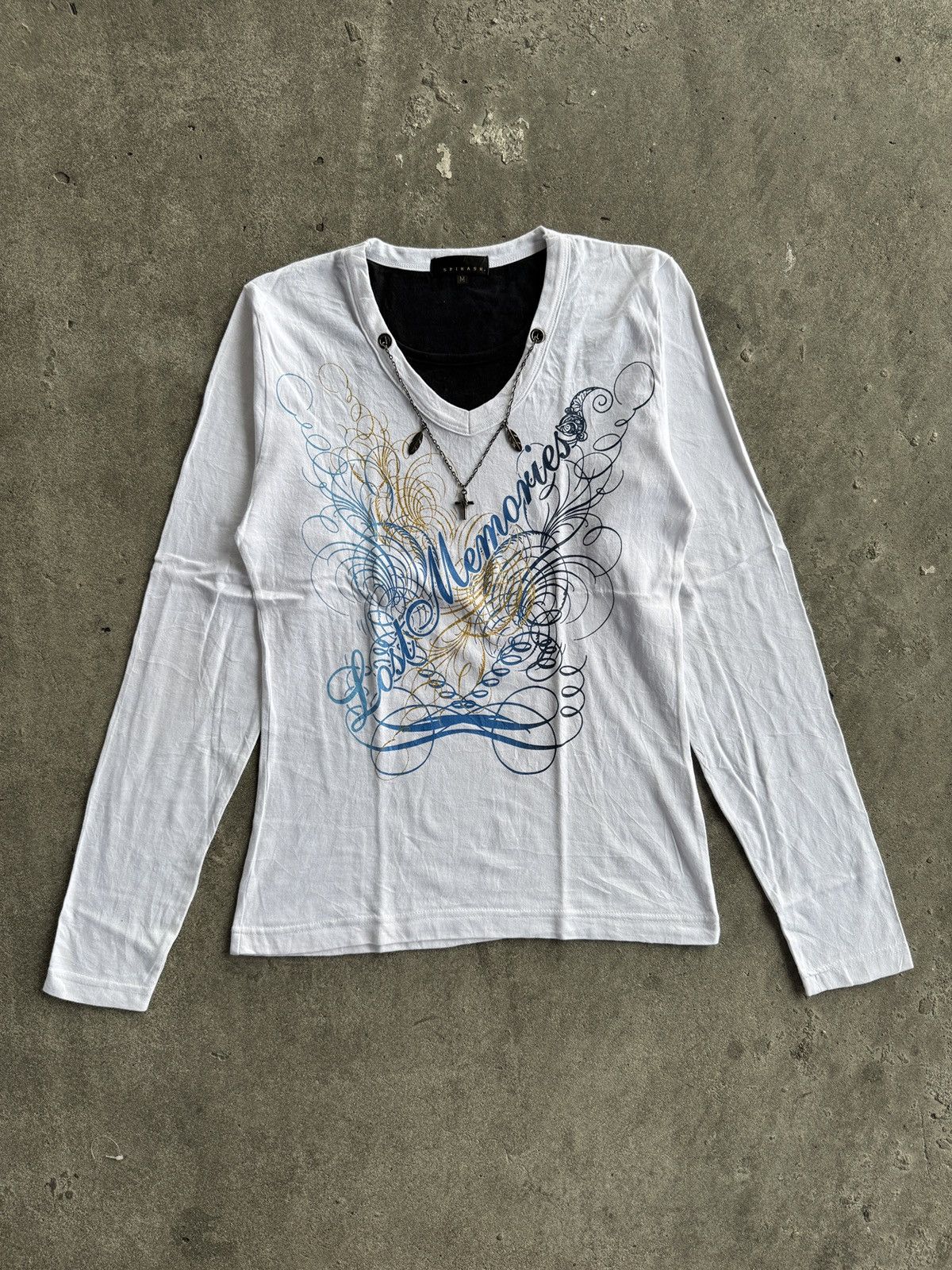 If Six Was Nine Japanese Poem Spinash Ifsixwasnine LGB Style LS Tshirt Size M / US 6-8 / IT 42-44 - 1 Thumbnail