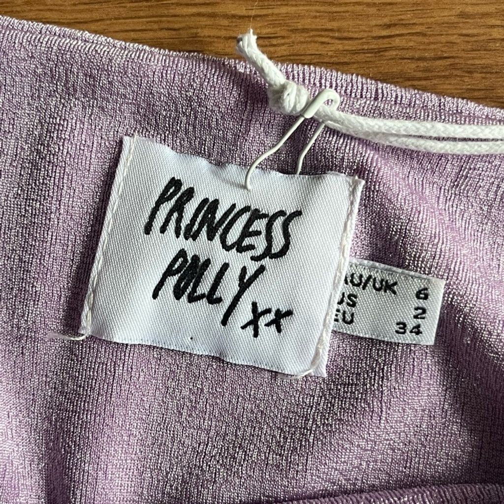PRINCESS POLLY 🆕 NWT Imelda Mini Dress – Lilac | Princess Polly Size XS / US 0-2 / IT 36-38 - 9 Thumbnail