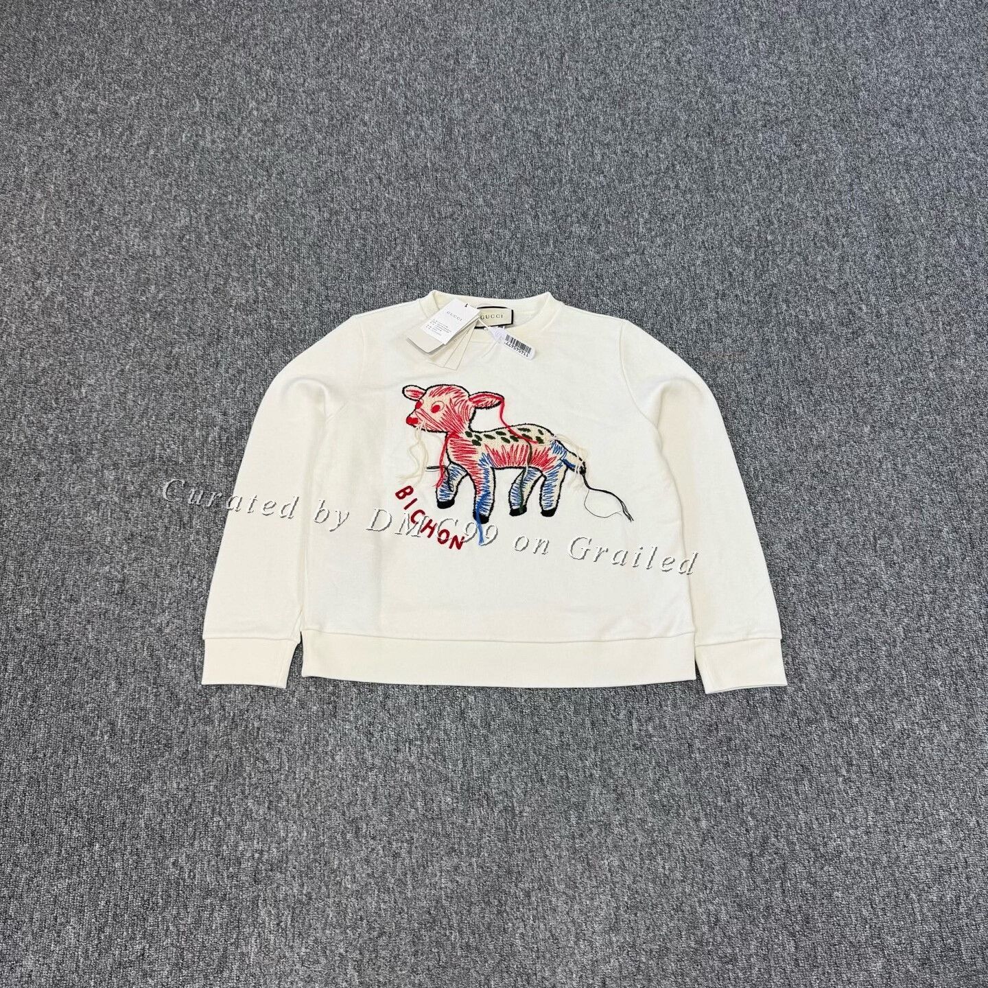 Gucci Gucci Bambi Print Sweatshirt Size US L / EU 52-54 / 3 - 1 Thumbnail
