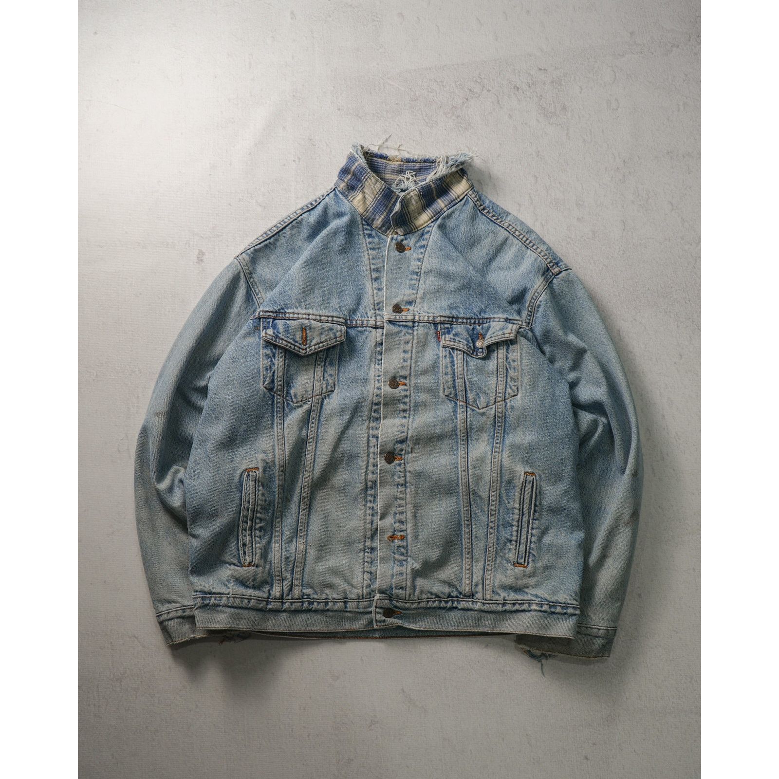 Levi's Vintage 90s Levis Blue Long Sleeve Denim Jacket - Women's XL Size XL / US 12-14 / IT 48-50 - 1 Thumbnail
