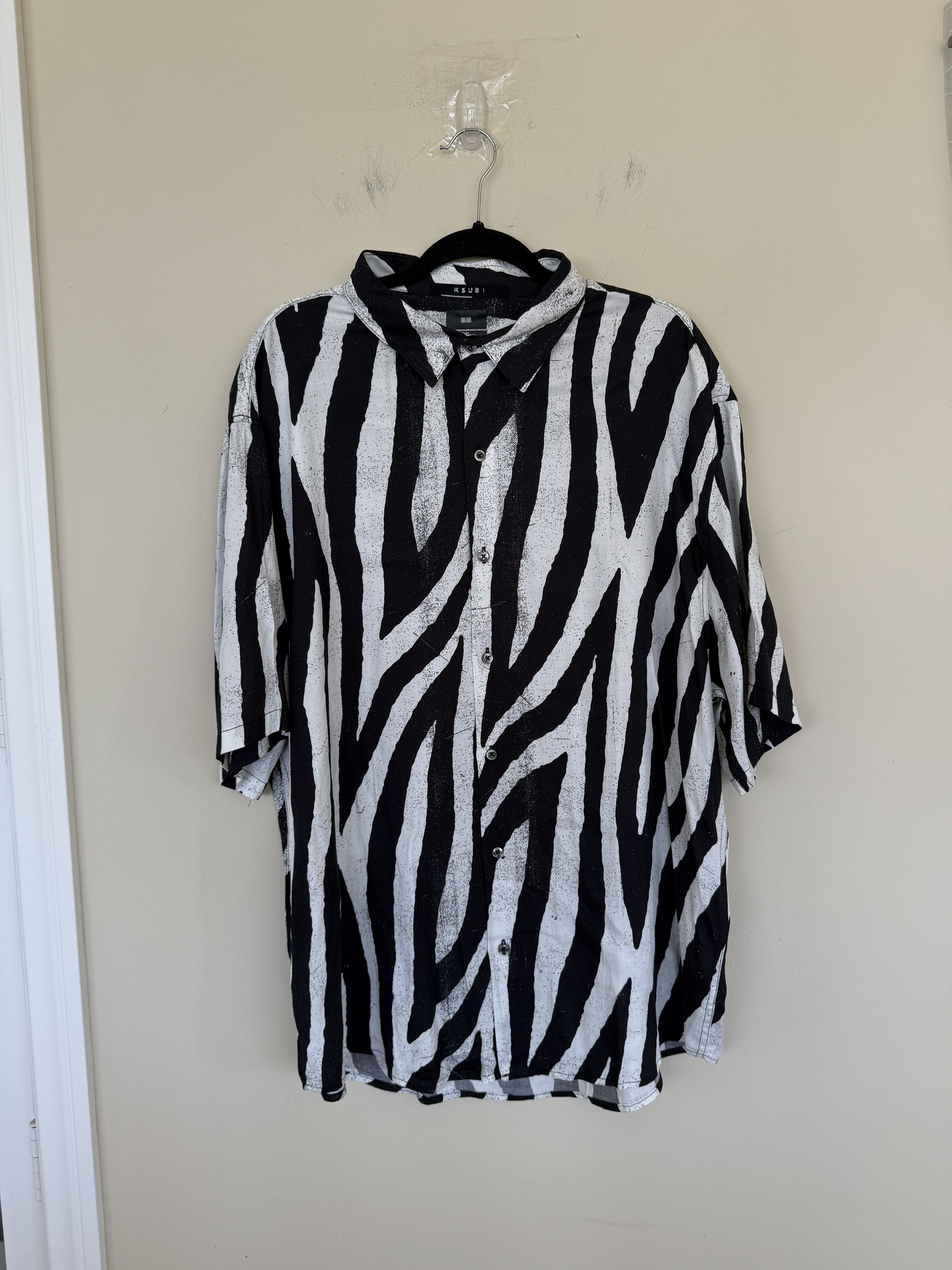 Ksubi Ksubi Zebra Button Down Size US XXL / EU 58 / 5 - 1 Thumbnail