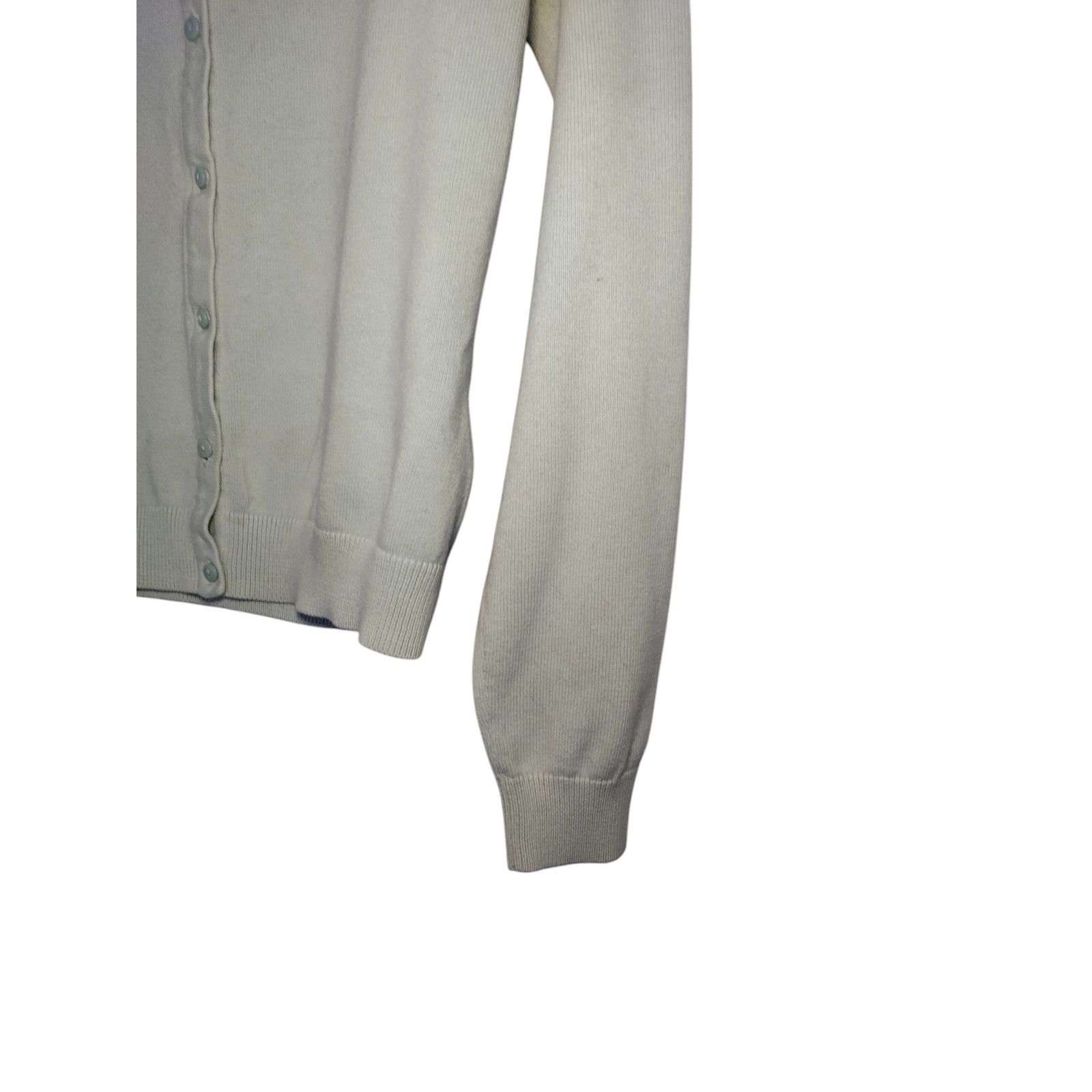 H&M H&M Womens Crew neck Ribbed Knit Cardigan Sweater Sz Small Size S / US 4 / IT 40 - 8 Thumbnail