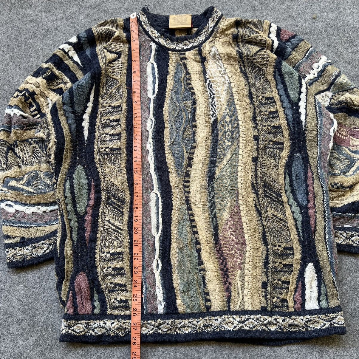 Coogi × Vintage Crazy Vintage Coogi Classic 3D Cable Knit Sweater Size US L / EU 52-54 / 3 - 7 Thumbnail