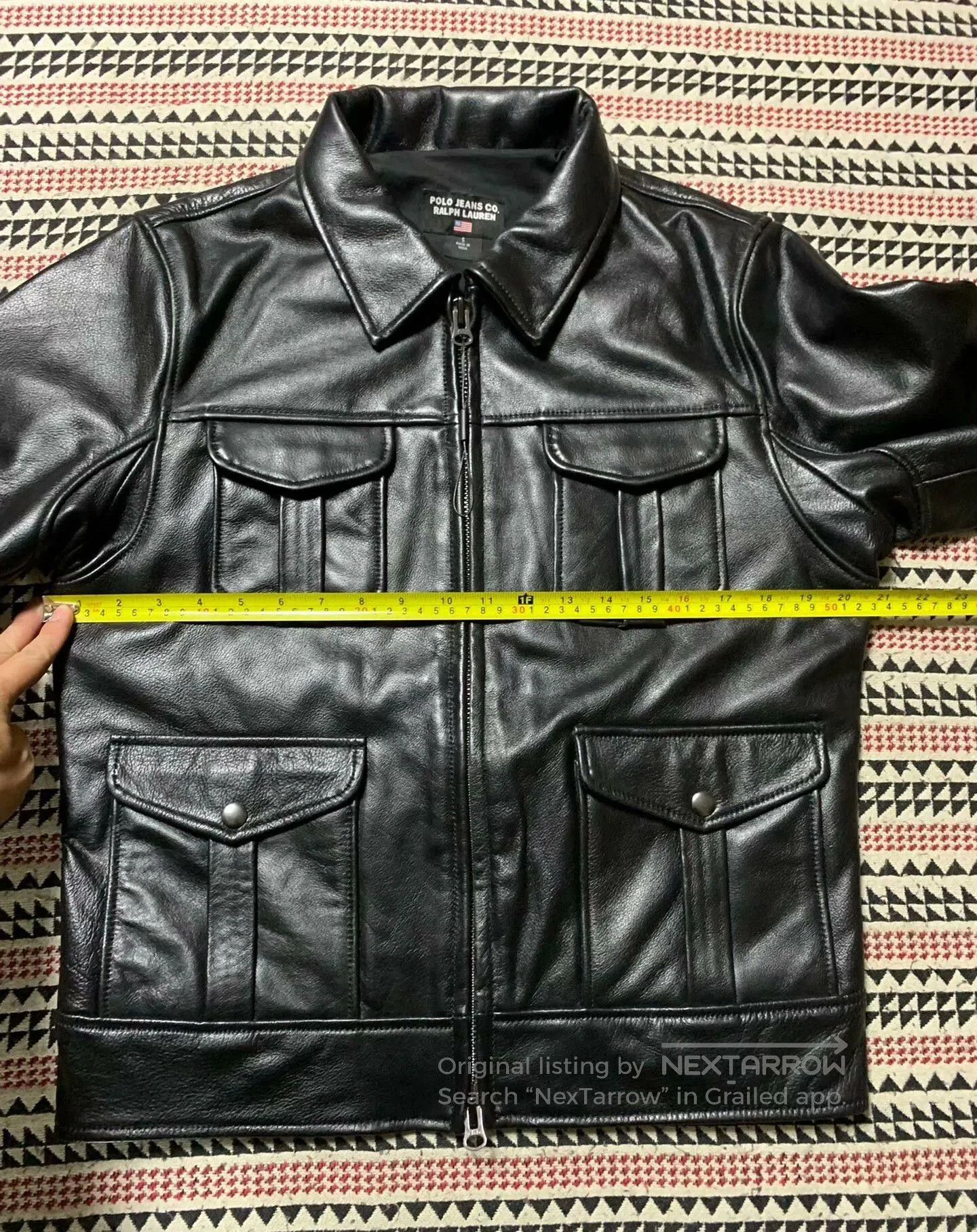 Ralph Lauren Black Label Polo Ralph Lauren Black Leather Jacket. Size US S / EU 44-46 / 1 - 6 Thumbnail