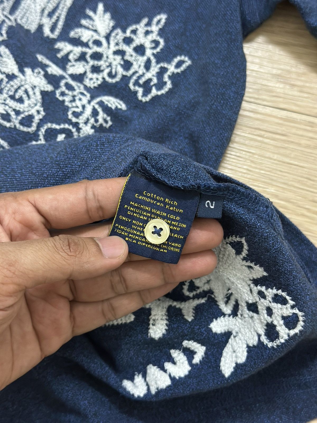 Beauty Beast × Polo Ralph Lauren × Ralph Lauren Rare And Beautiful Polo Ralph Lauren Hawaii Aloha Embroidery Size US M / EU 48-50 / 2 - 10 Thumbnail