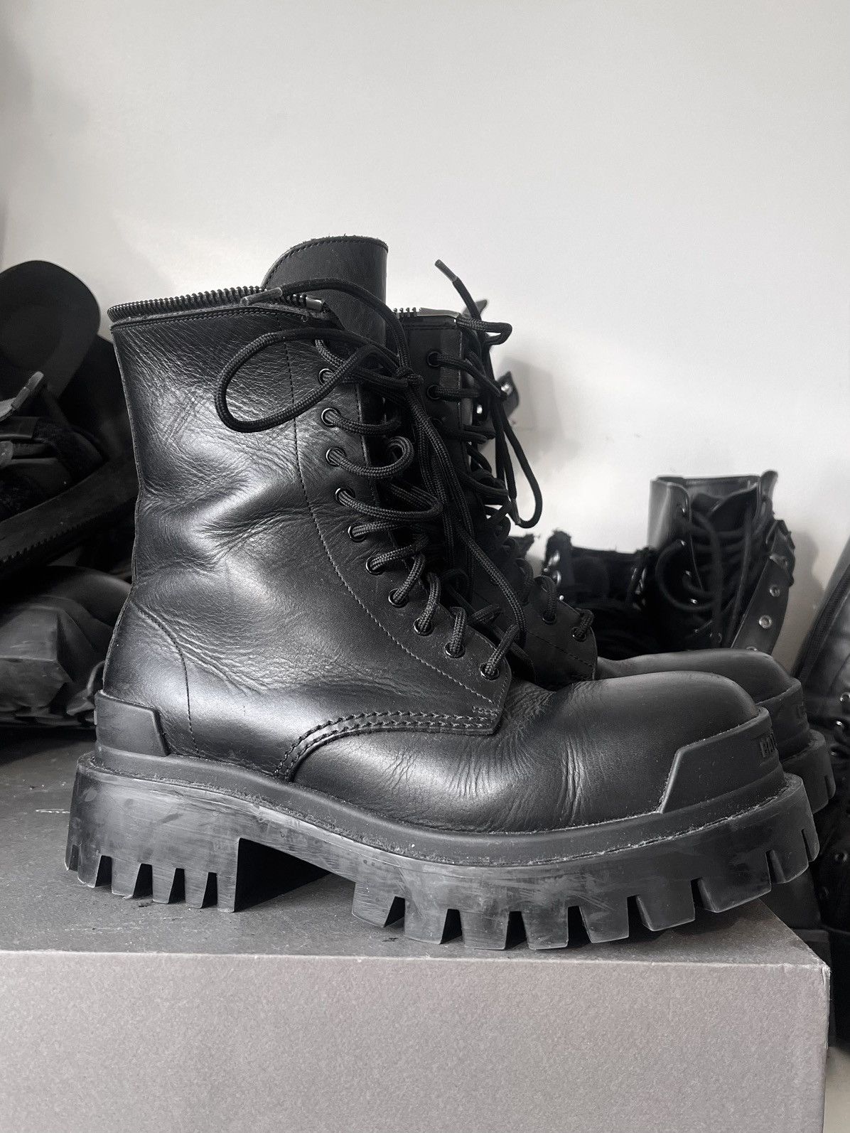 Balenciaga BALENCIAGA MASTER BOOT Size US 7 / IT 37 - 3 Thumbnail