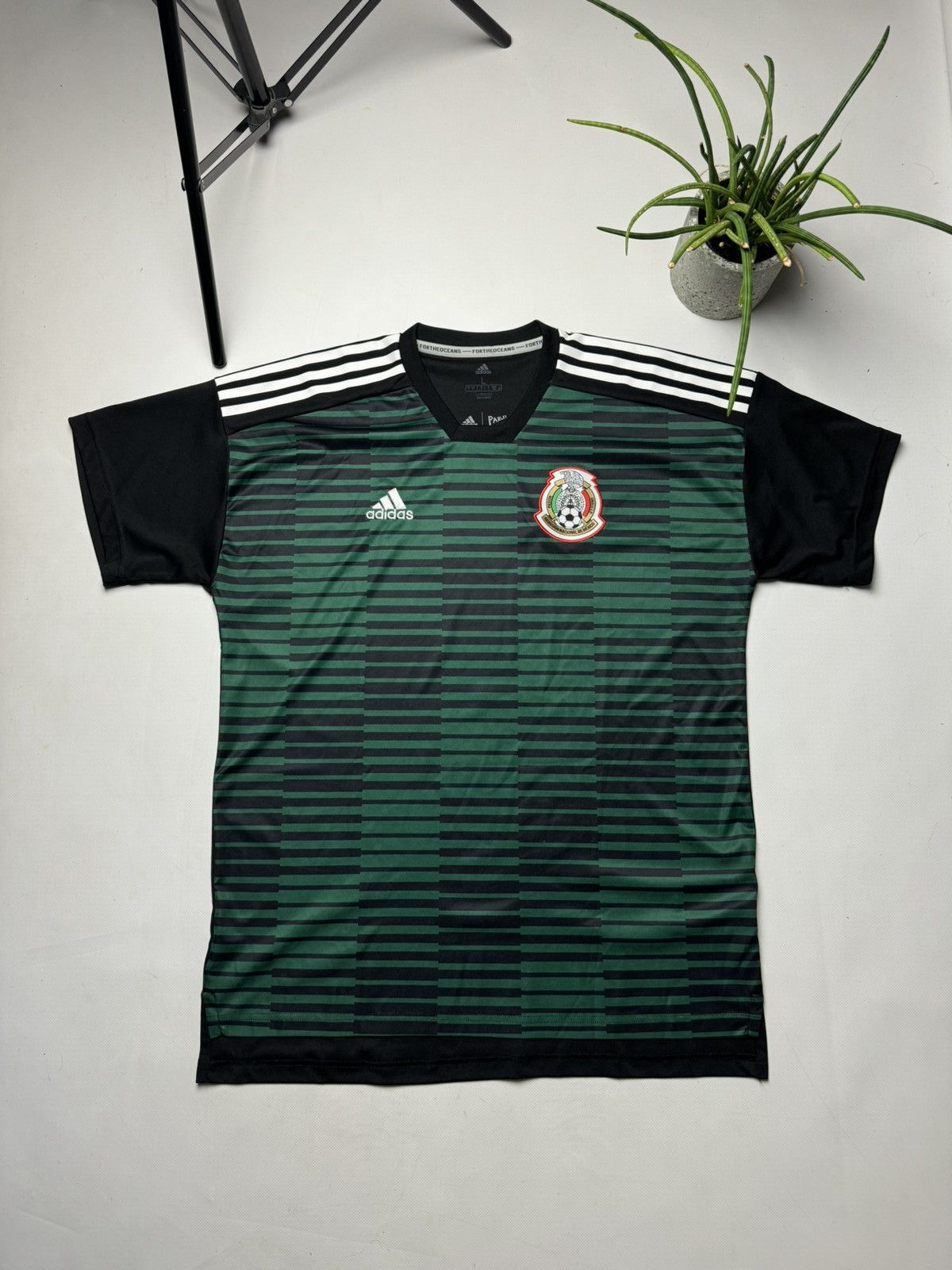 Other Rare Mexico adidas soccer jersey 2018 Size US XL / EU 56 / 4 - 2 Thumbnail