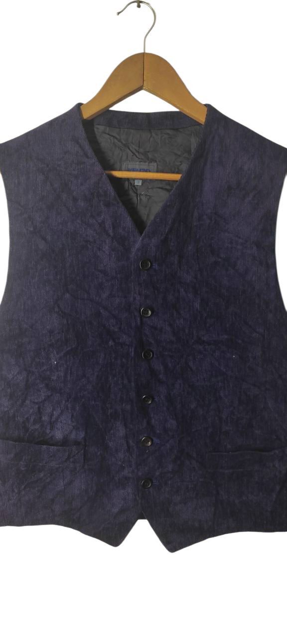 Kenzo KENZO CUDROY SLEEVELES VEST JACKET Size US S / EU 44-46 / 1 - 4 Thumbnail