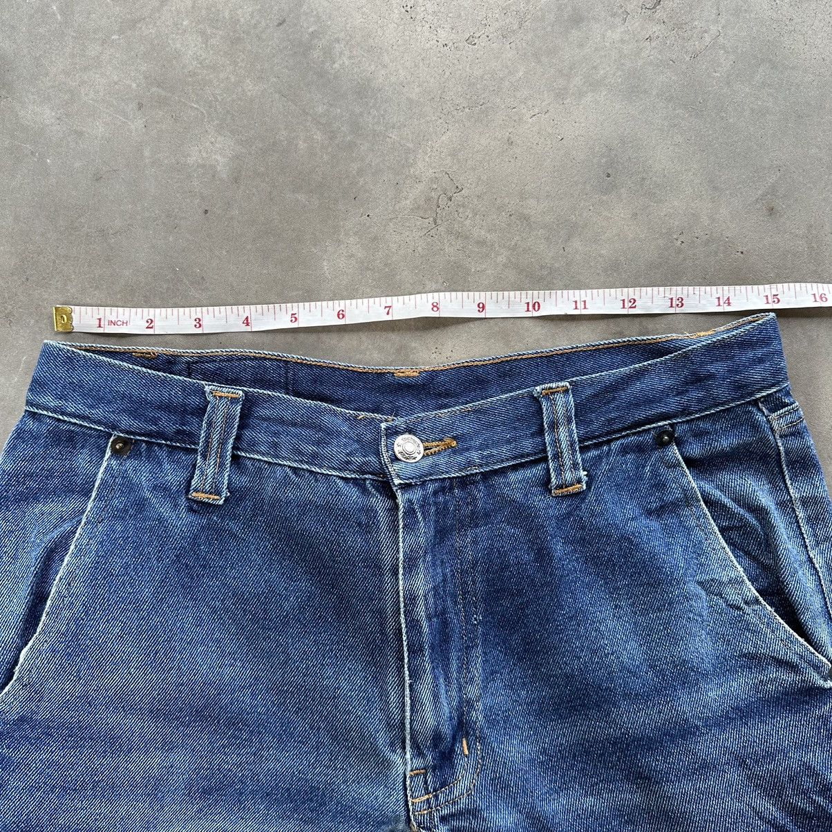 Japanese Brand Vintage Japanese Cargo Denim Raw Distressed Jean Size 31 Size US 31 - 4 Thumbnail