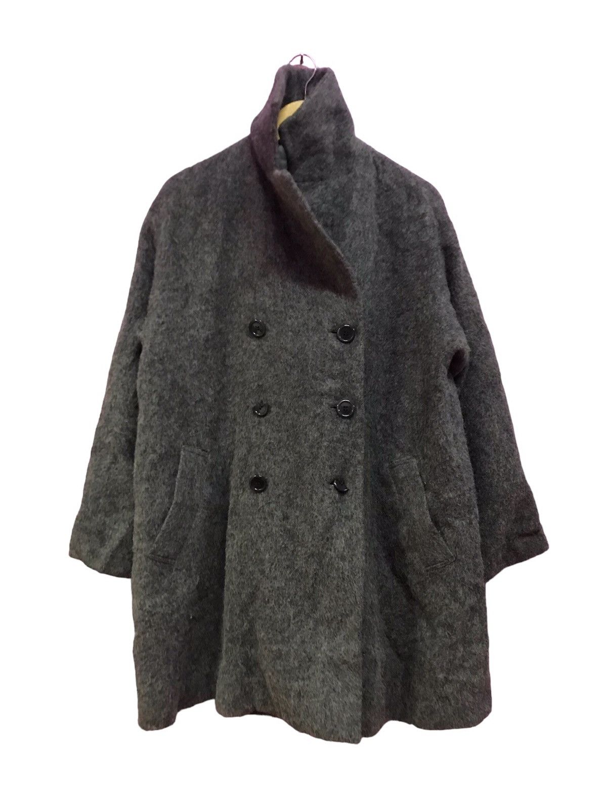 Issey Miyake Sunao Kuwahara Wool Issey Miyake Long Jackets Size US L / EU 52-54 / 3 - 1 Thumbnail