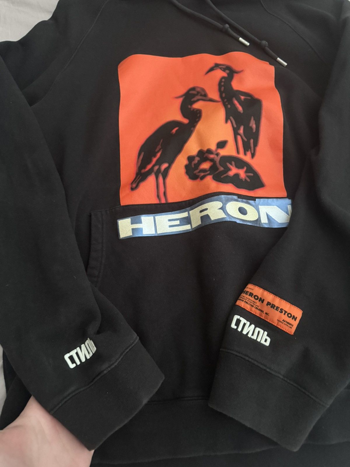 Heron Preston Heron preston black hoodie Size US XXL / EU 58 / 5 - 2 Thumbnail