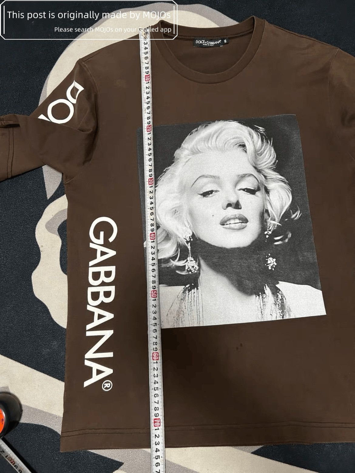 Dolce & Gabbana Sz 46 Dolce & Gabbana Marilyn Monroe Tee Size US S / EU 44-46 / 1 - 7 Thumbnail