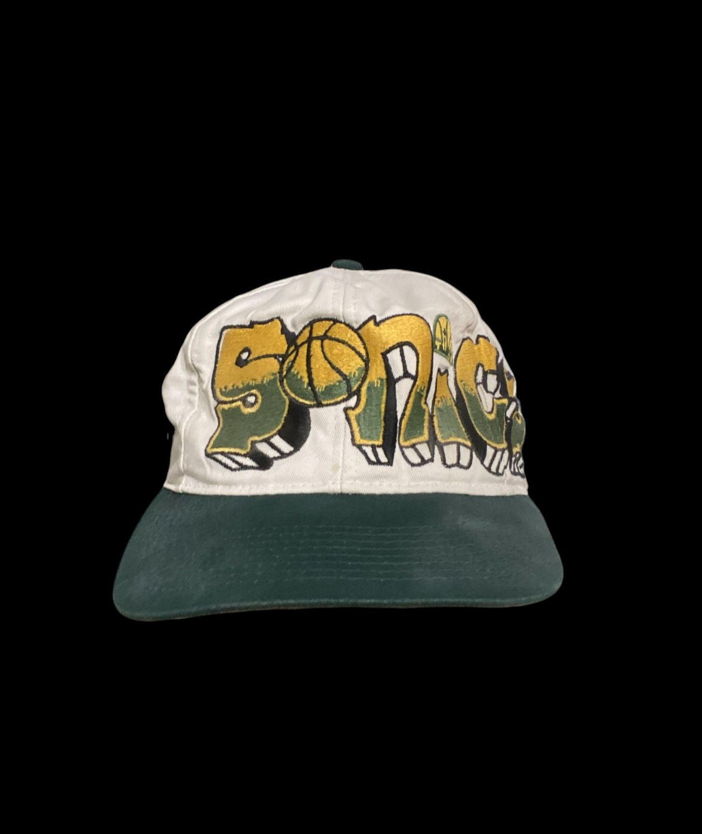 Drew Pearson Drew Pearson Graffiti Seattle SuperSonics Snapback Cap Hat Size ONE SIZE - 3 Thumbnail