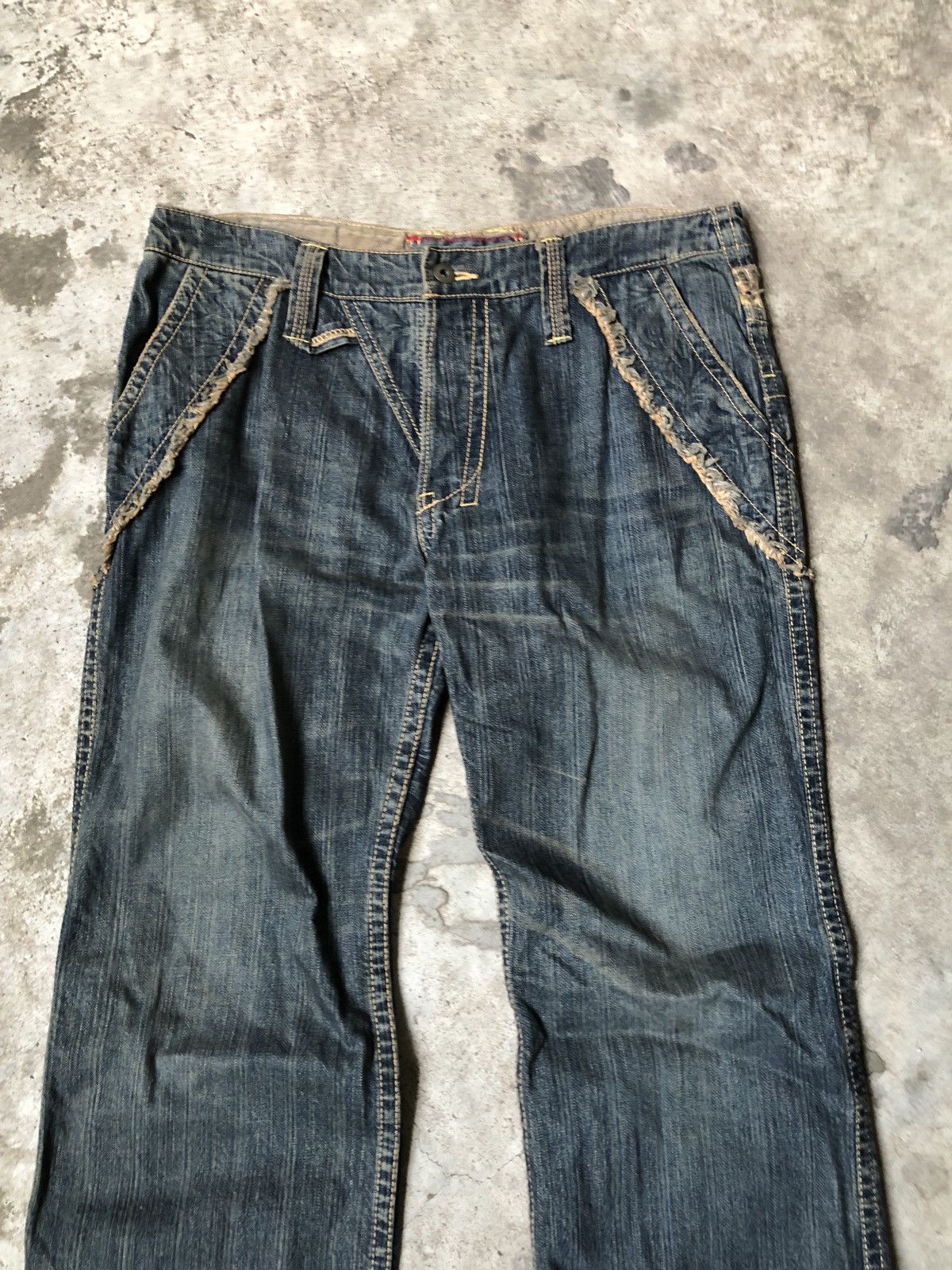 Japanese Brand × Mizra Jeans Kyoto MIZRA KYOTO JAPAN DENIM JEANS BOOTFIT Size US 34 / EU 50 - 3 Thumbnail