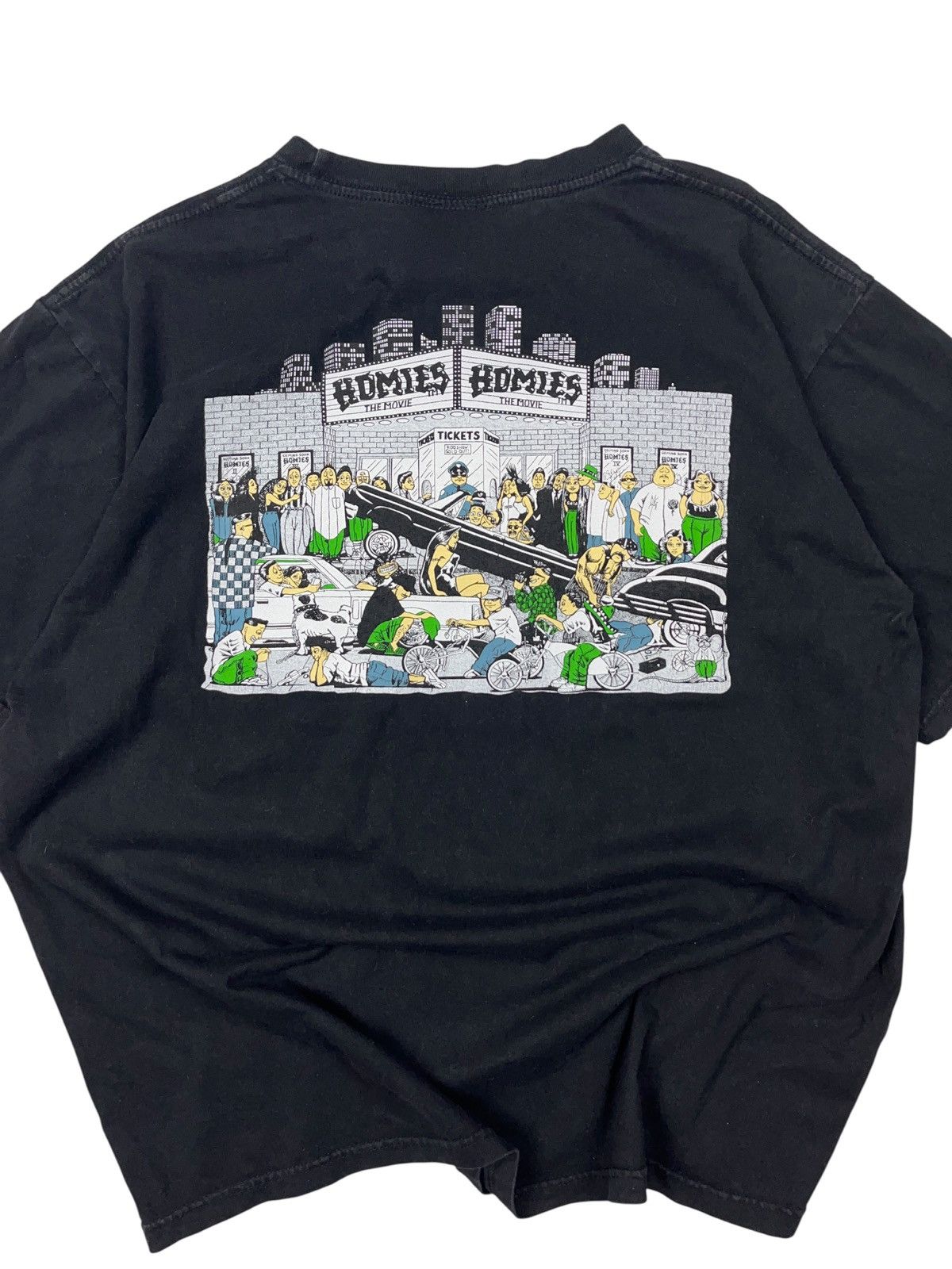Homies Vintage Homies The Movie David Gonzales DGA Lowrider Shirt Size US XL / EU 56 / 4 - 1 Thumbnail