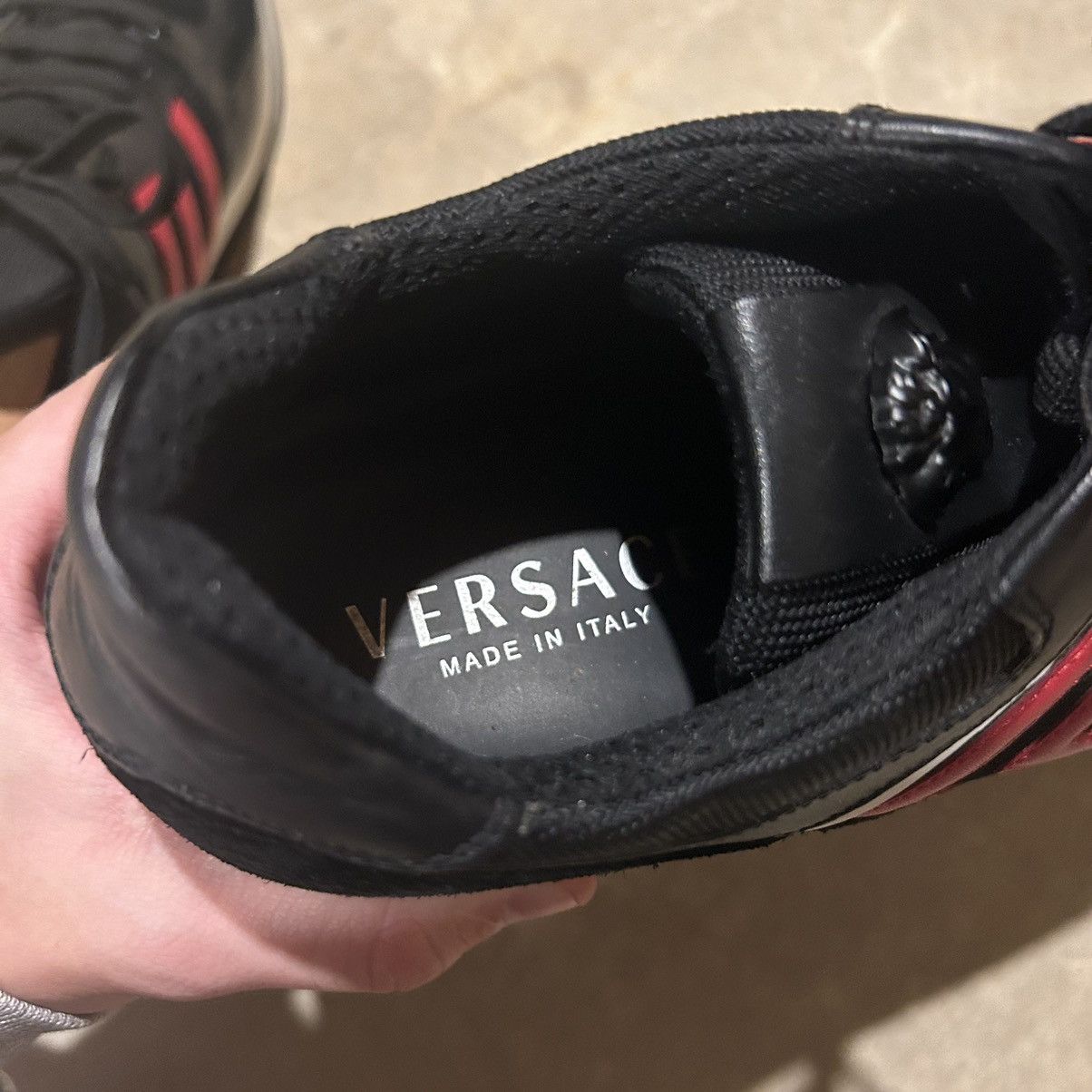 Designer × Versace Versace Greek Key Contrast Running Shoes US 8.5 Size US 8.5 / EU 41-42 - 12 Thumbnail