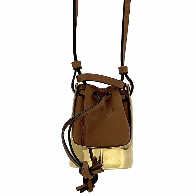 Loewe LOEWE Brown Leather Size ONE SIZE - 1 Thumbnail
