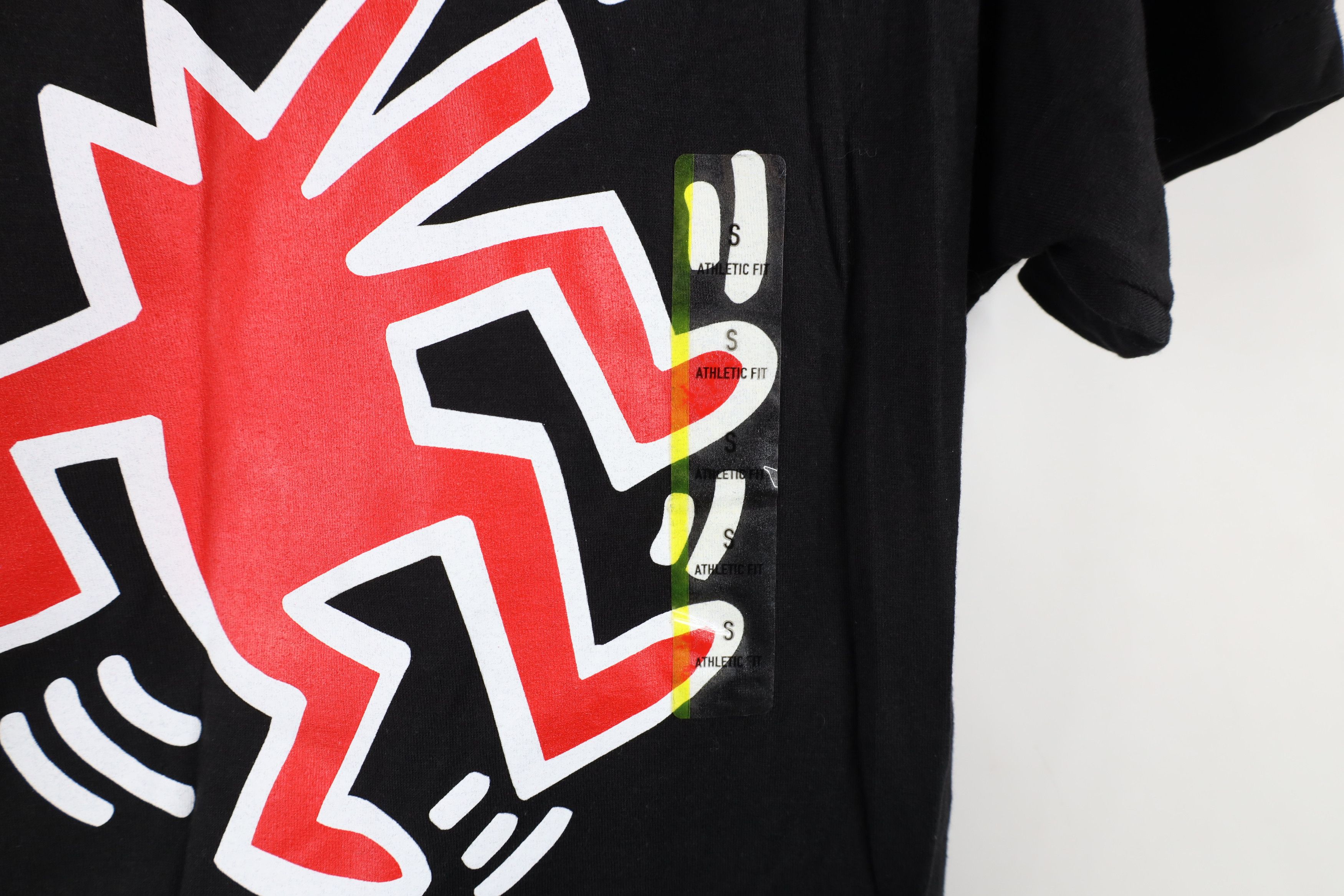 Vintage NOS Vintage Retro Y2K Keith Haring Dog Short Sleeve T-Shirt Size US S / EU 44-46 / 1 - 5 Thumbnail