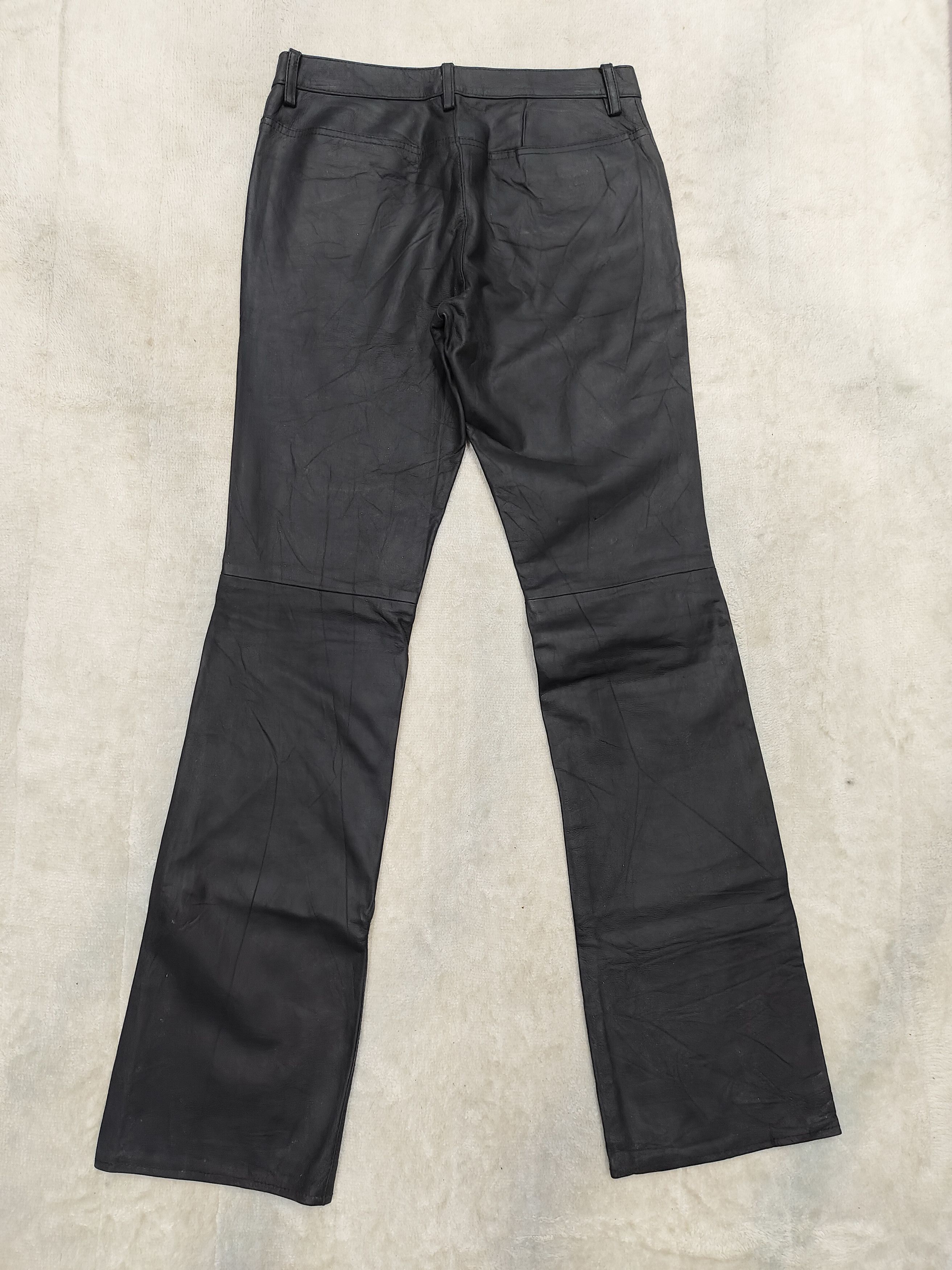 ADAM ET ROPE 🇯🇵 Vtg Adam et Rope 🇯🇵 Leather Pants Size US 29 - 3 Thumbnail