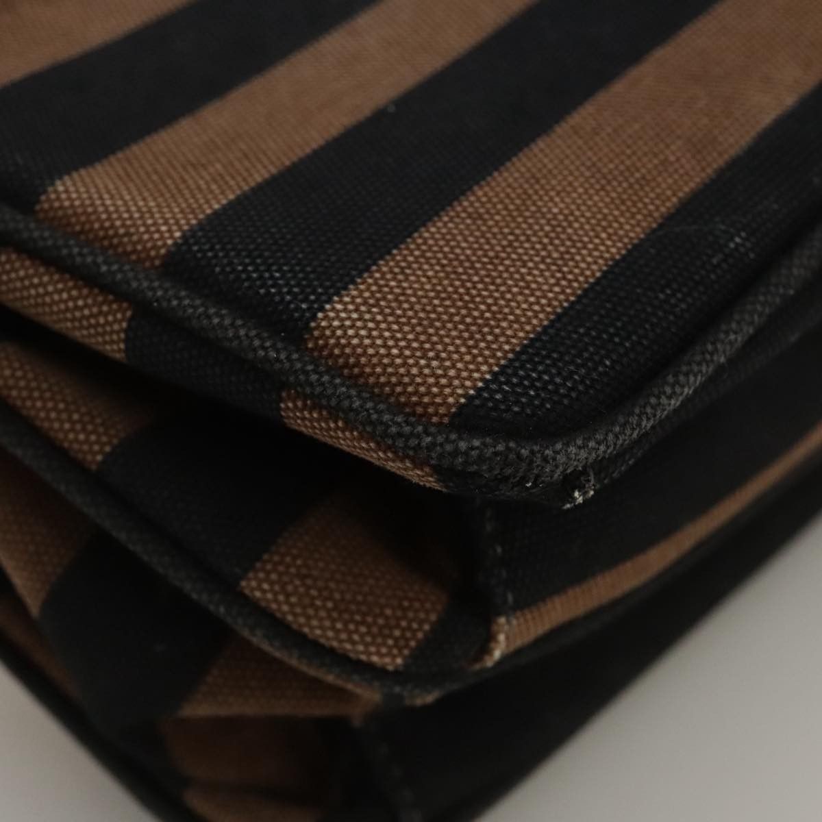 Prada PRADA Shoulder Bag Canvas Brown Gold Size ONE SIZE - 16 Thumbnail