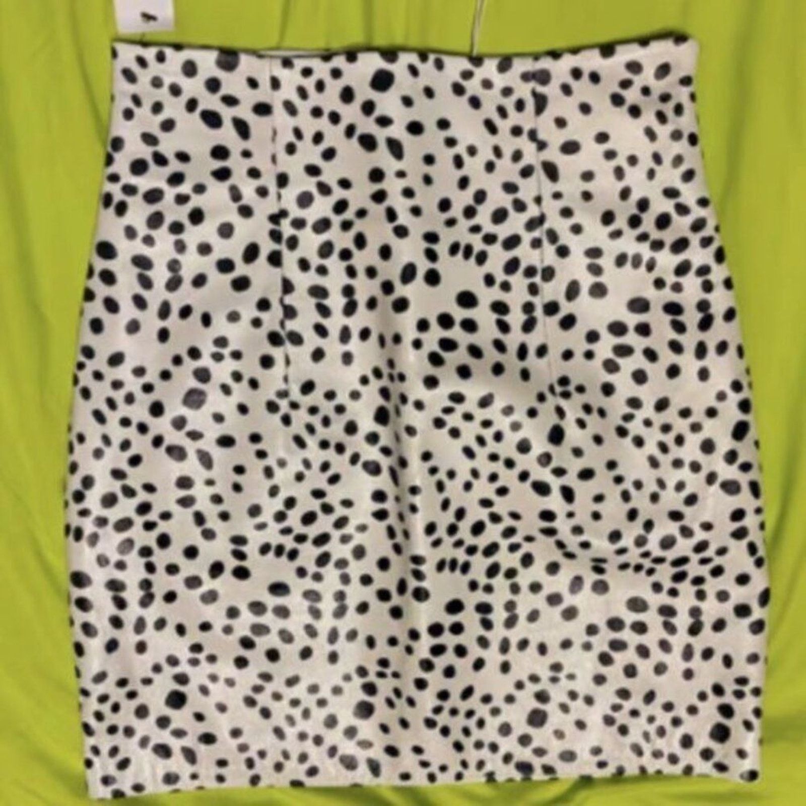 16Arlington 16Arlington Printed leather mini skirt black and white Size 27" / US 4 / IT 40 - 3 Thumbnail