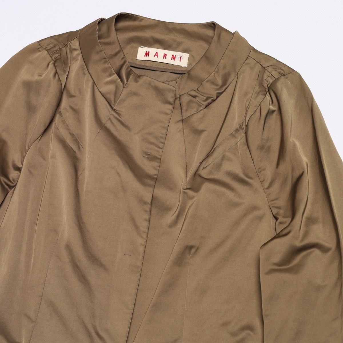 Marni Marni Nylon Gold Jacket Blazer Size M / US 6-8 / IT 42-44 - 2 Thumbnail