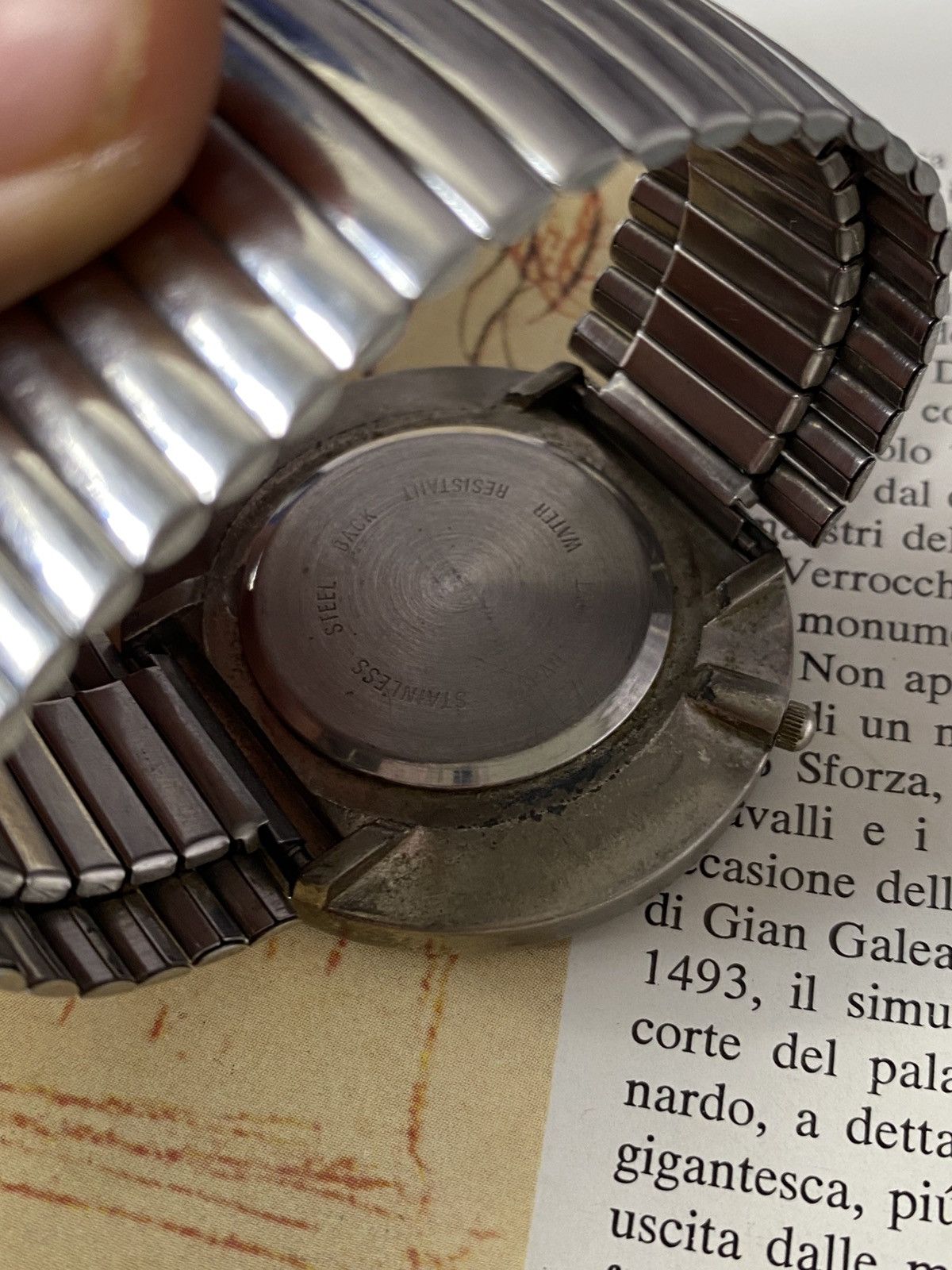 Japanese Brand Vintage Seastar Floating Crystals Watch Silver Y2K Style Size ONE SIZE - 6 Thumbnail