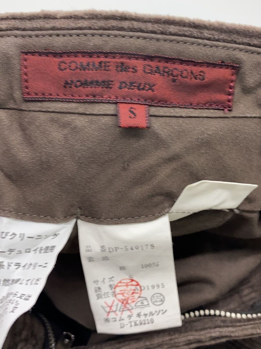 Comme des Garcons × Comme des Garcons Homme Deux Pleated Corduroy Pants Size US 27 - 4 Thumbnail