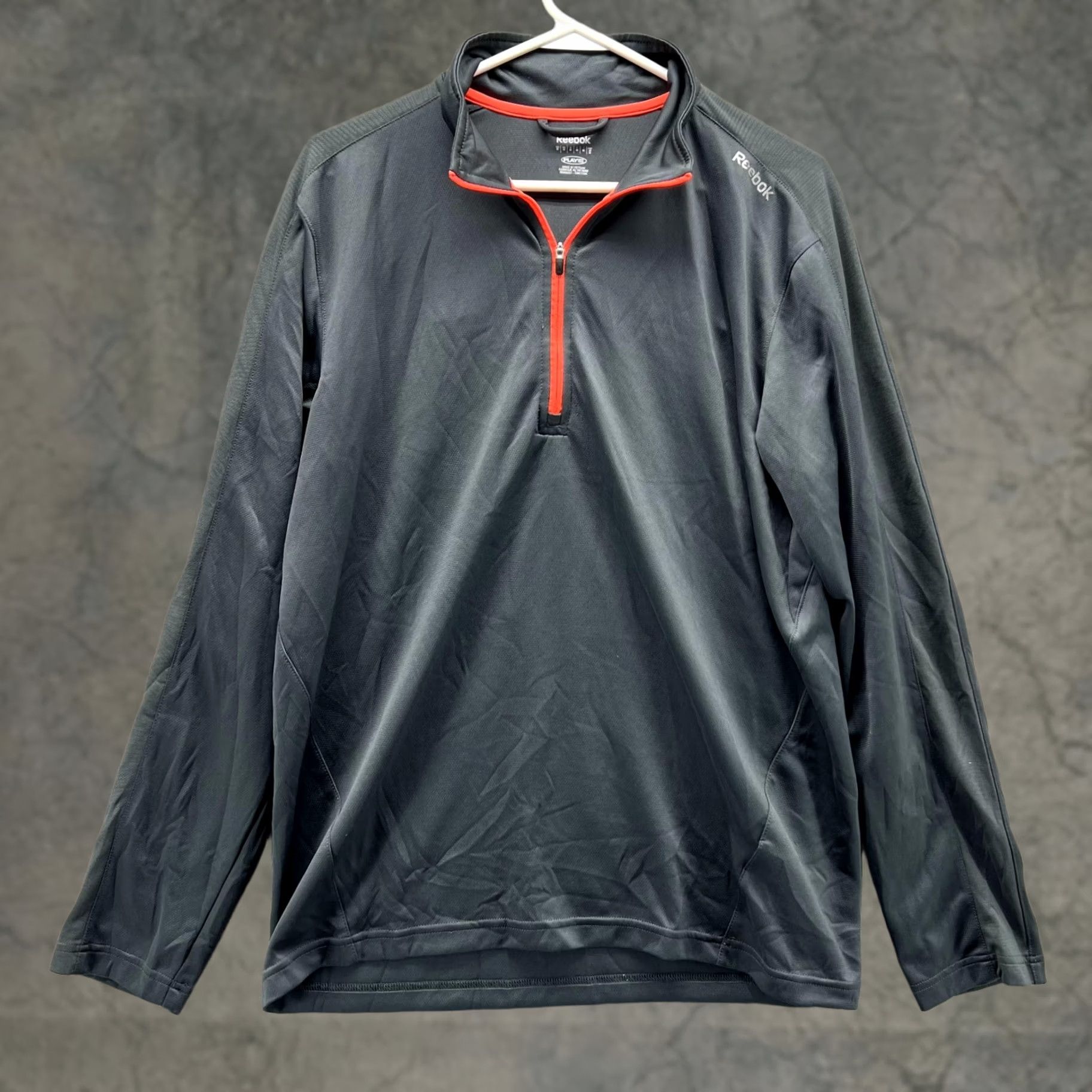 Reebok Reebok Sweatshirt Men Medium Black 1/4 Zip Play Dry 1/4 Zip Sweater Jacket Size US M / EU 48-50 / 2 - 1 Thumbnail