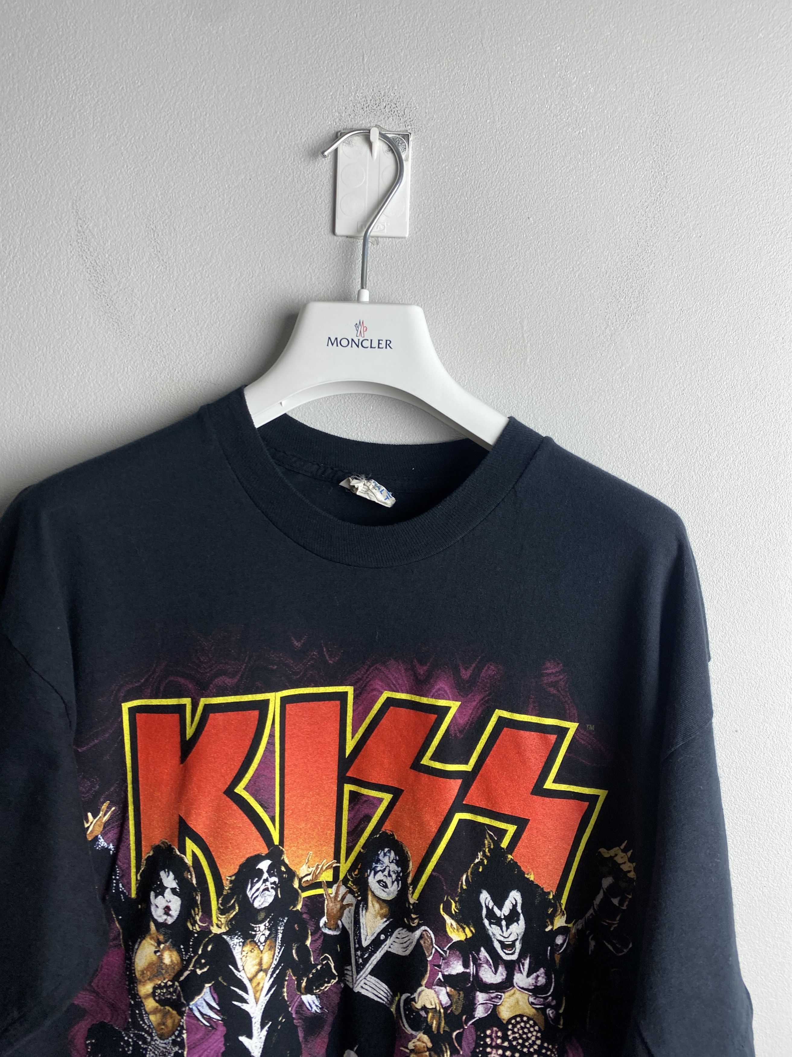 Band Tees × KISS × Vintage Vintage 1996 Kiss printed t-shirt tee Alive Worldwide tour Size US L / EU 52-54 / 3 - 3 Thumbnail