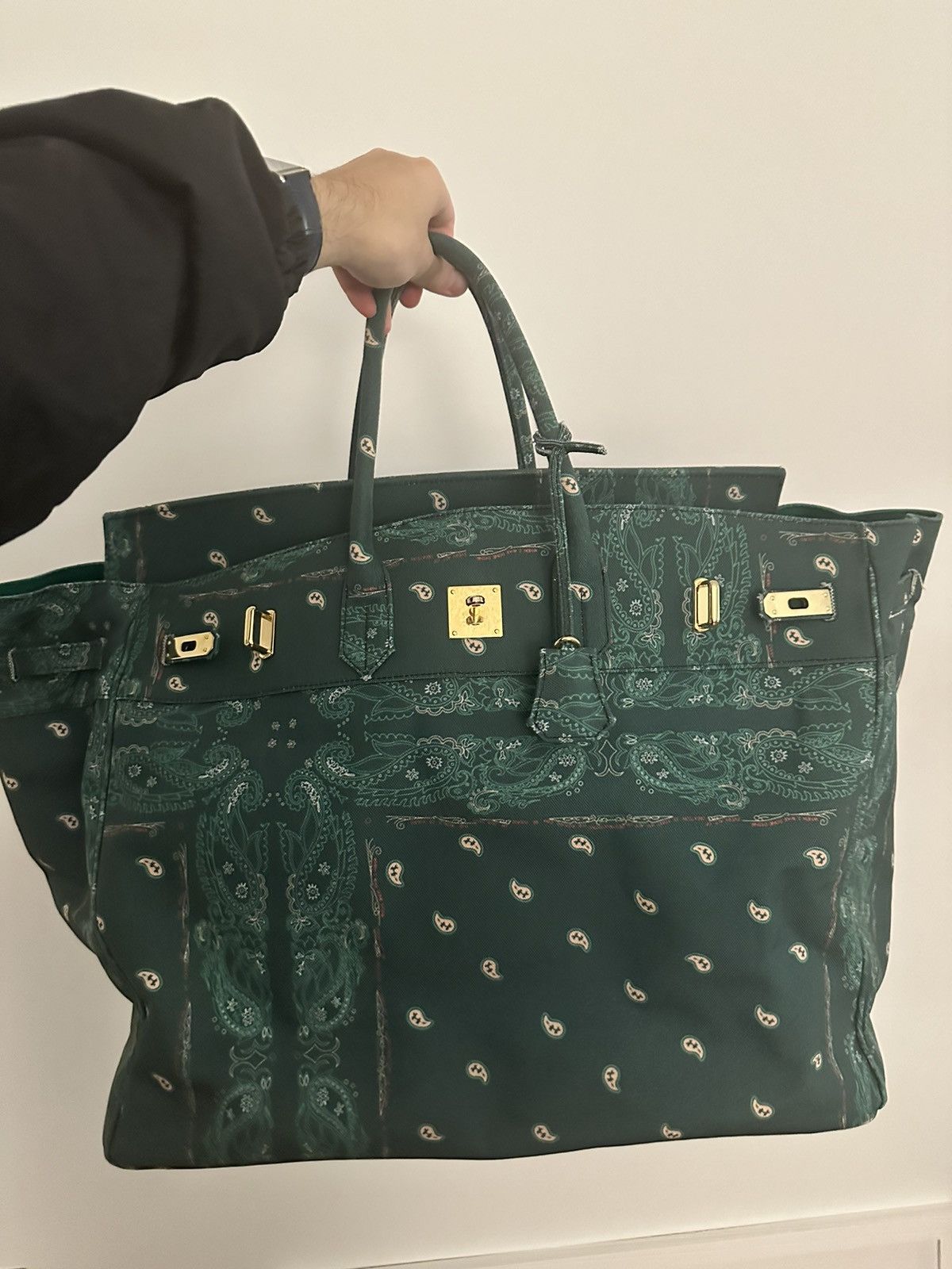 The World Is Yours Paisley HAC 50 The World Is Yours Birkin Bag | Grailed