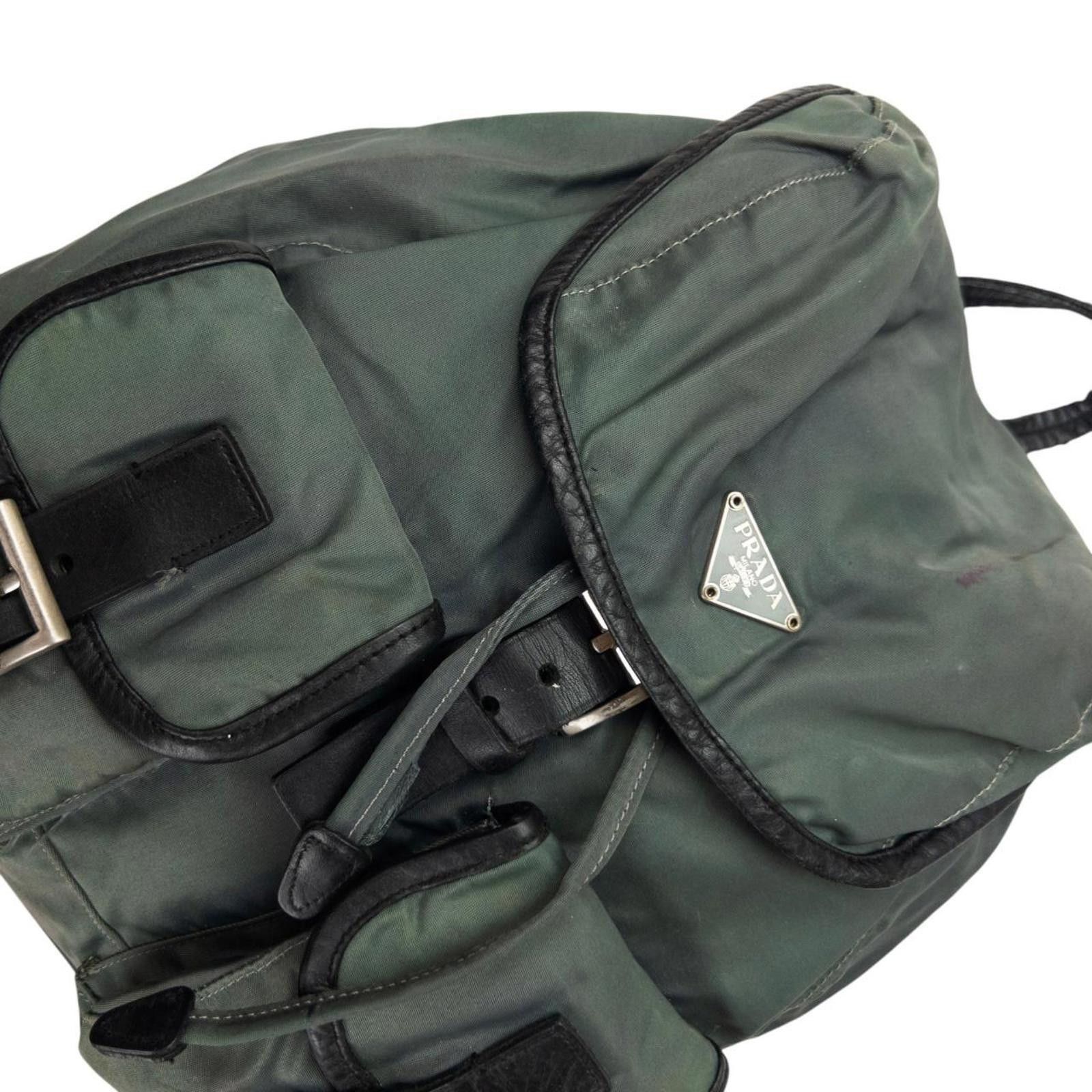Prada Vintage Prada Bucket Backpack Size ONE SIZE - 6 Thumbnail