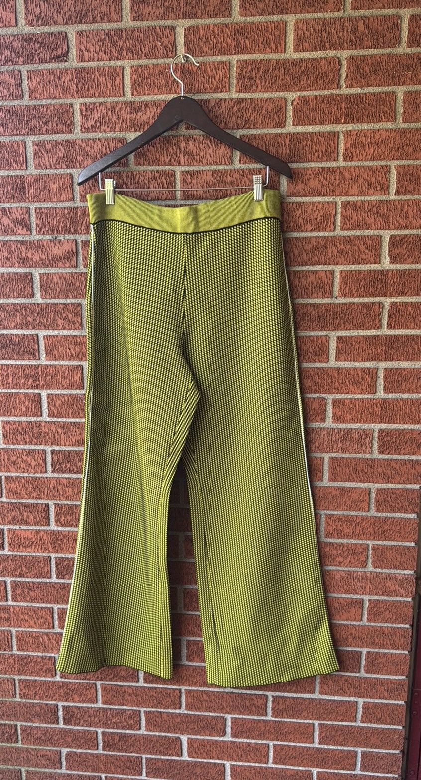 Marni Marni trouser pants black yellow herringbone wool SF2023 48 Size 38R - 1 Thumbnail