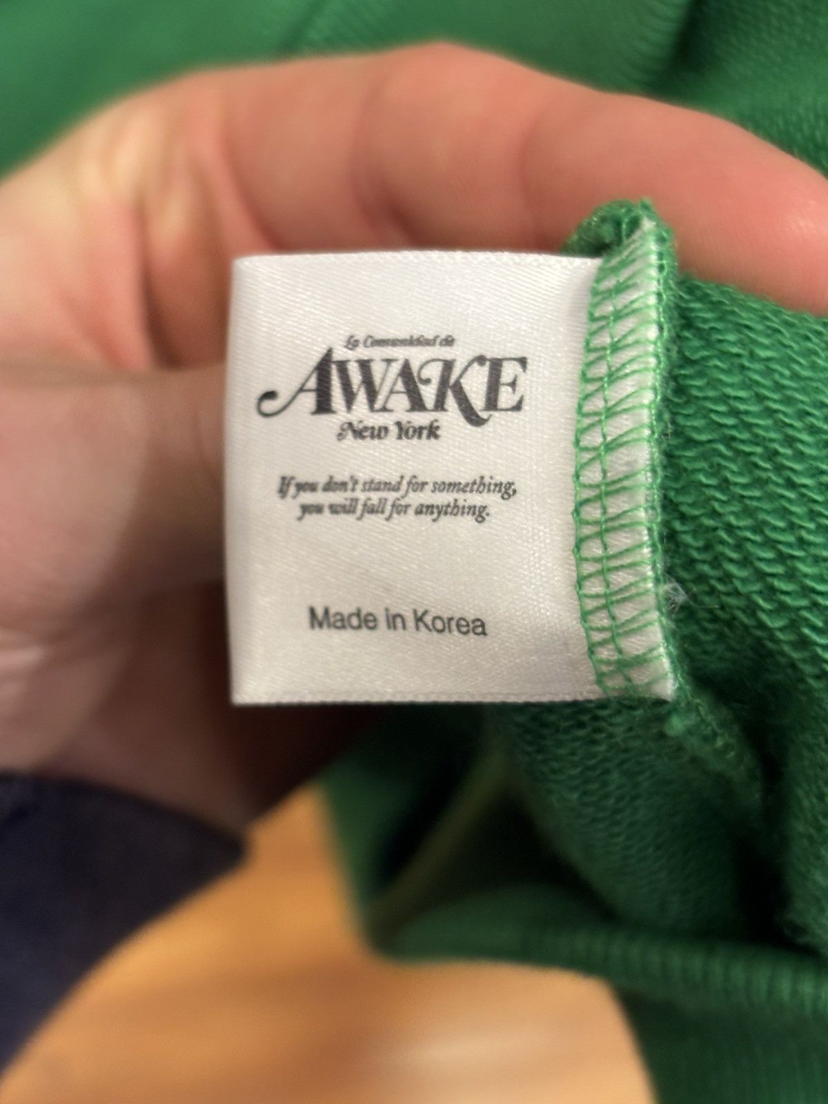 Awake NY Awake NY Stacked Logo Crewneck Size US S / EU 44-46 / 1 - 4 Thumbnail