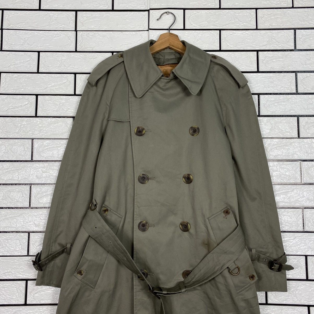 Aquascutum Vintage Trench Coat Long Aquascutum Made in England Nova Size US M / EU 48-50 / 2 - 5 Thumbnail