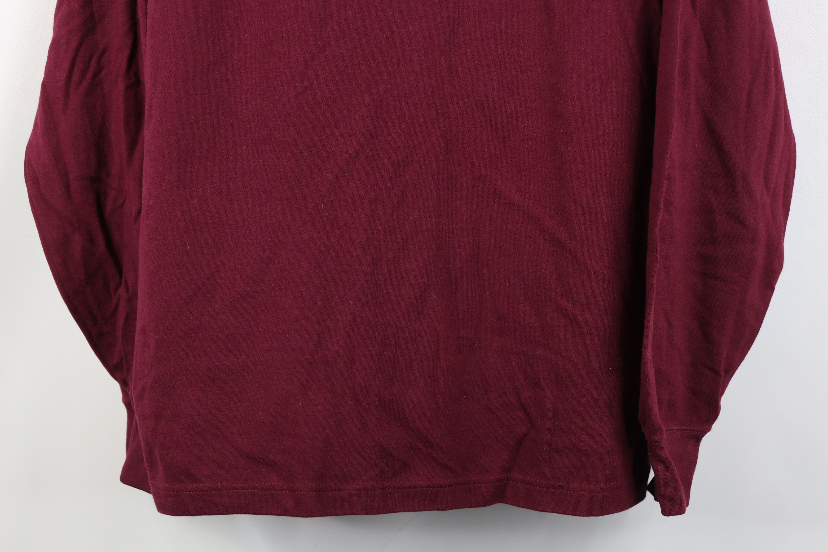 Lands' End Vintage 90s Lands End Long Sleeve Turtleneck T-Shirt Red Size US M / EU 48-50 / 2 - 3 Thumbnail