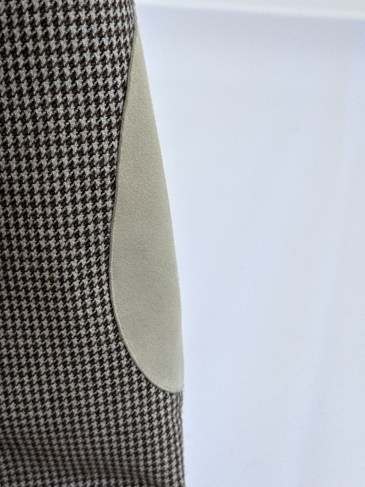 Hackett Hackett London Wool-Cotton Elbow Patch Blazer Jacket Size 40R - 9 Thumbnail