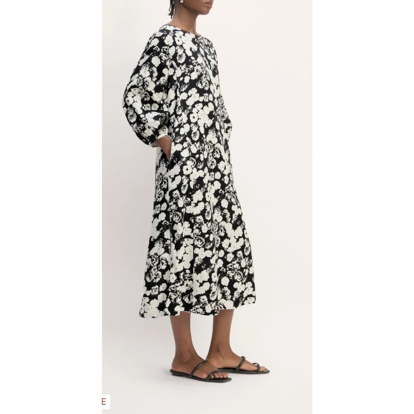 Everlane Everlane THE LINEN A-LINE MIDI DRESS oversized size 0 Size XS / US 0-2 / IT 36-38 - 1 Thumbnail