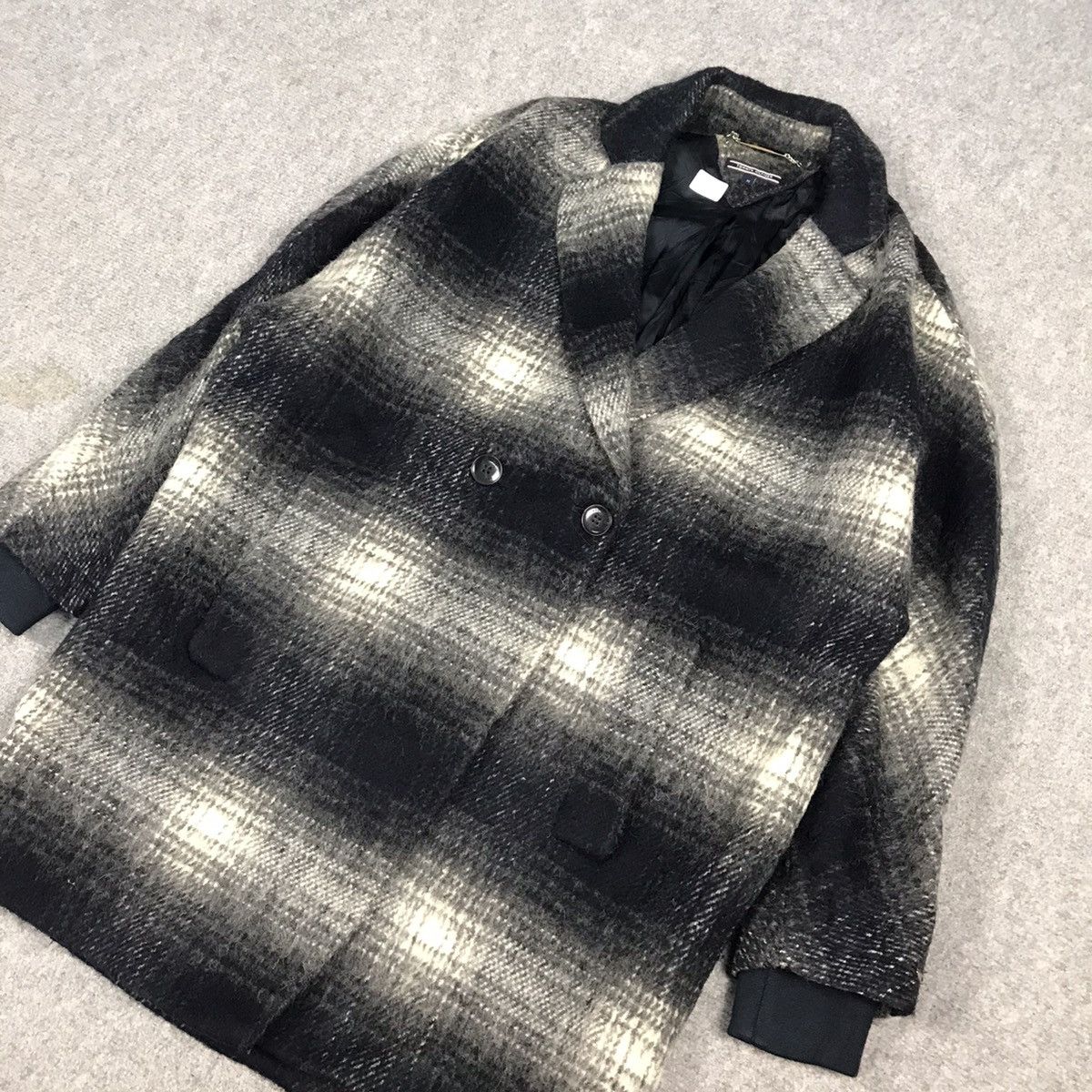 Japanese Brand × Tommy Hilfiger TOMMY HILFIGER MOHAIR WOOL FLANNEL DESIGN WINTER JACKET Size US M / EU 48-50 / 2 - 6 Thumbnail