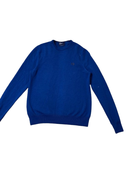 Vintage Fred Perry 100% Wool Sweater Size M