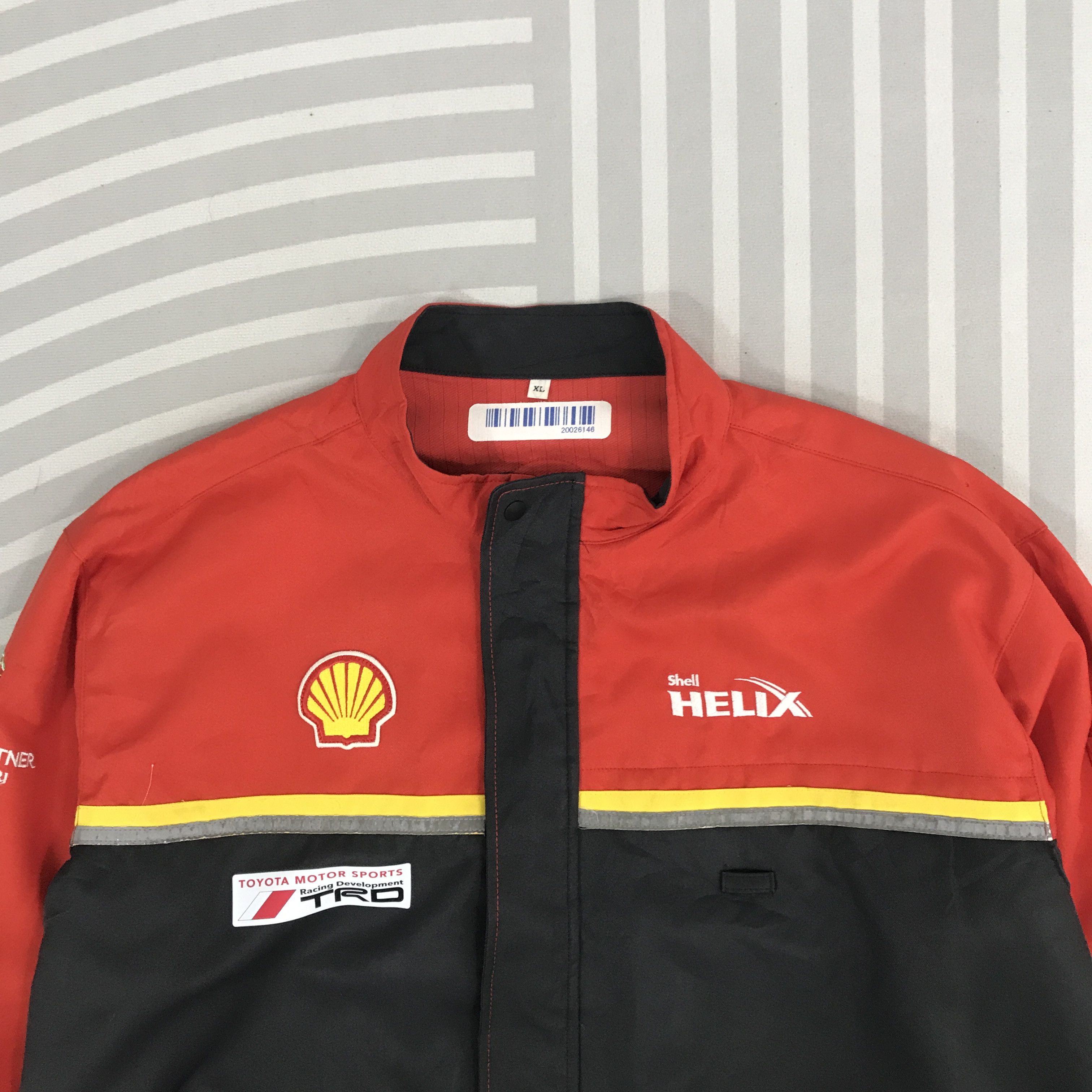 Japanese Brand × Vintage Vintage Shell Helix x Toyota TRD Racing Jacket Size US XL / EU 56 / 4 - 2 Thumbnail