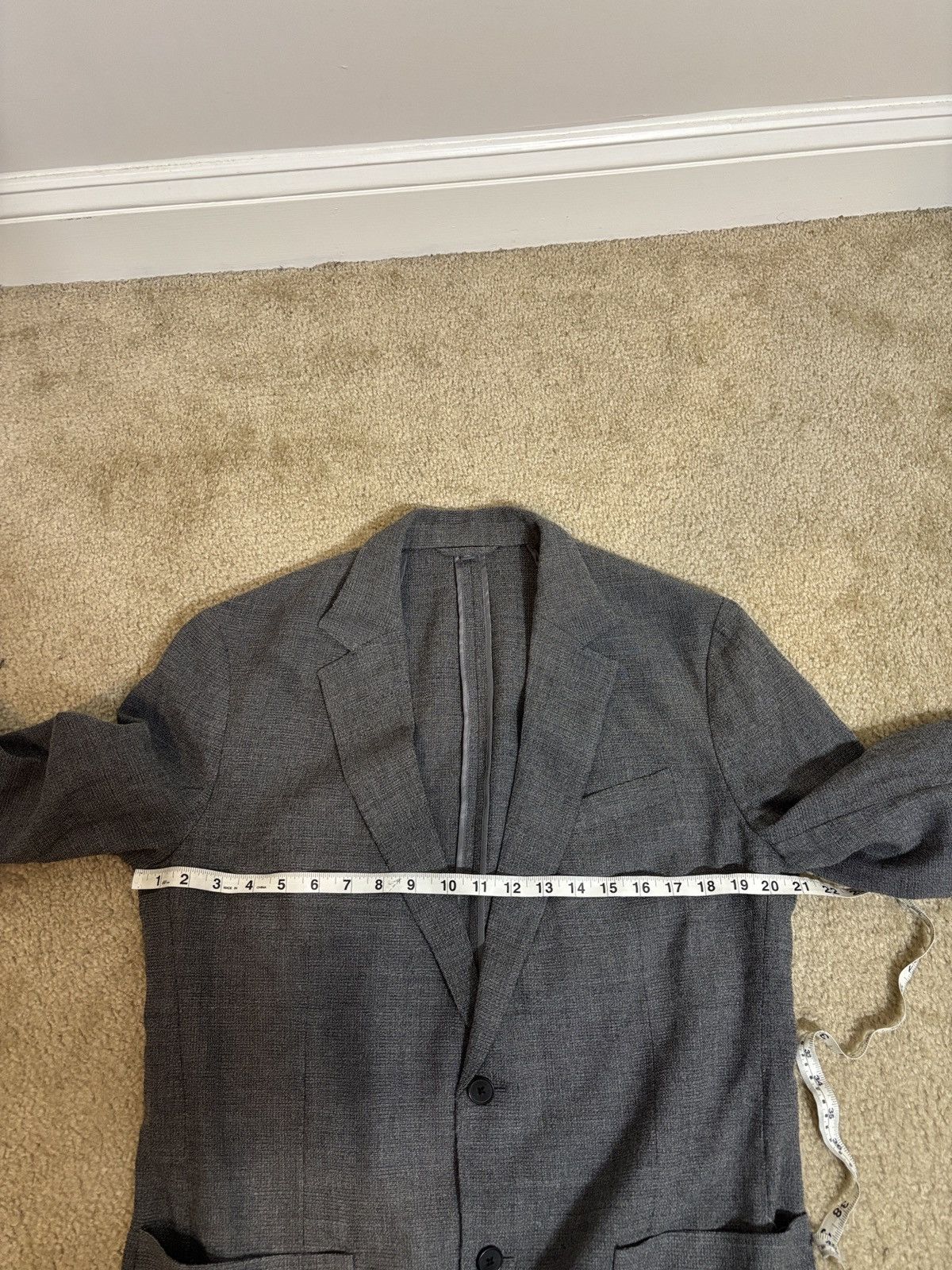 Bonobos Bonobos Vitale Barberis Canonico Slim Blazer Grey 44L Size 44L - 5 Thumbnail