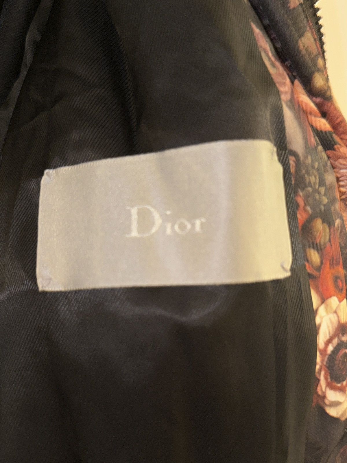 Dior Dior floral print bomber ss17 collection Size US M / EU 48-50 / 2 - 4 Thumbnail