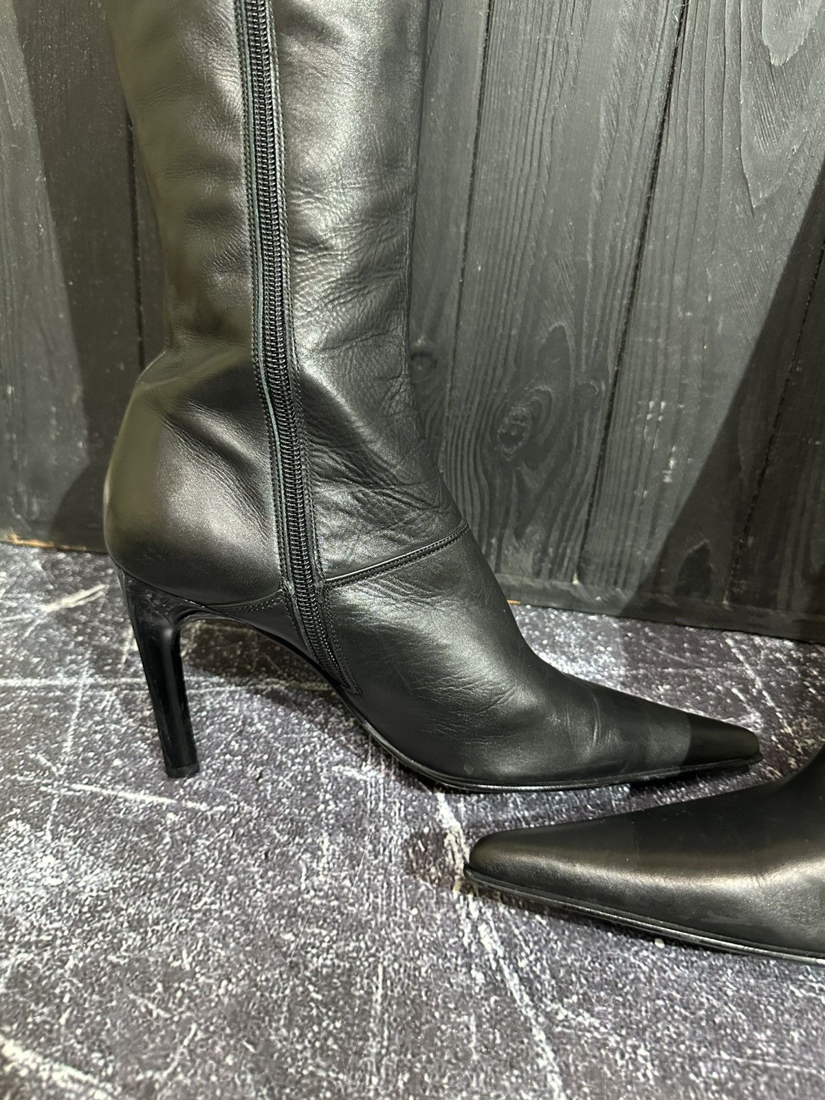 Buffalo London Buffalo London Women’s Leather Heels boots size 38 Size US 8 / IT 38 - 12 Thumbnail