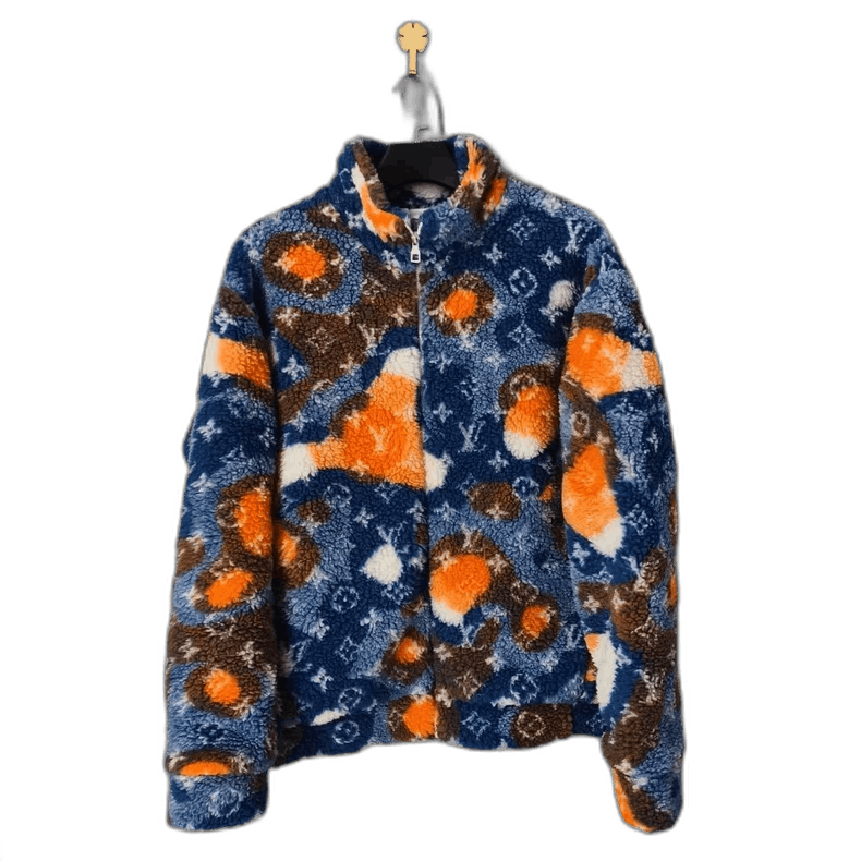 Louis Vuitton Louis Vuitton Colorful Camouflage Teddy Jacket Size US L / EU 52-54 / 3 - 1 Thumbnail