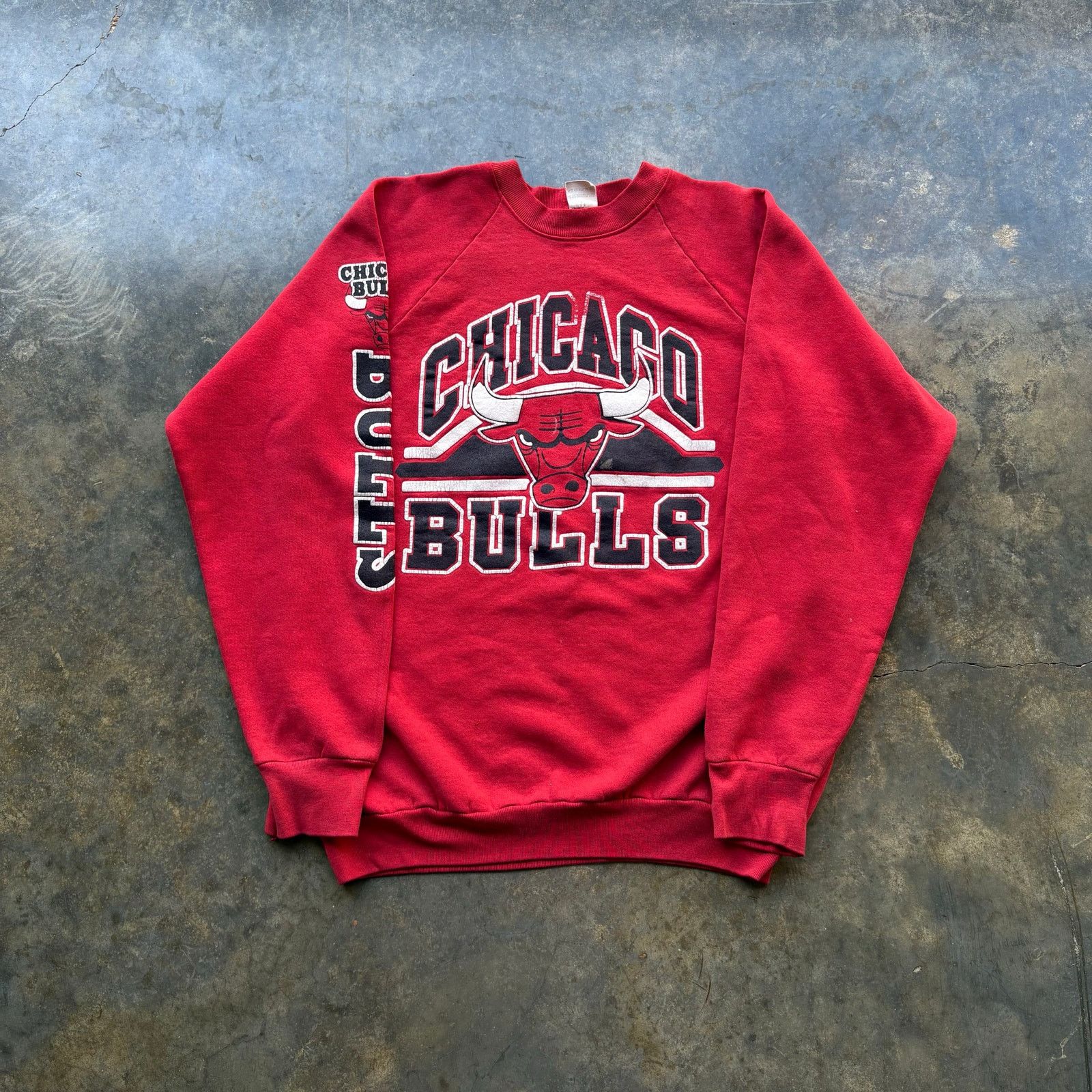 NBA Crazy Vintage Chicago Bulls Sweatshirt Size US XL / EU 56 / 4 - 1 Thumbnail