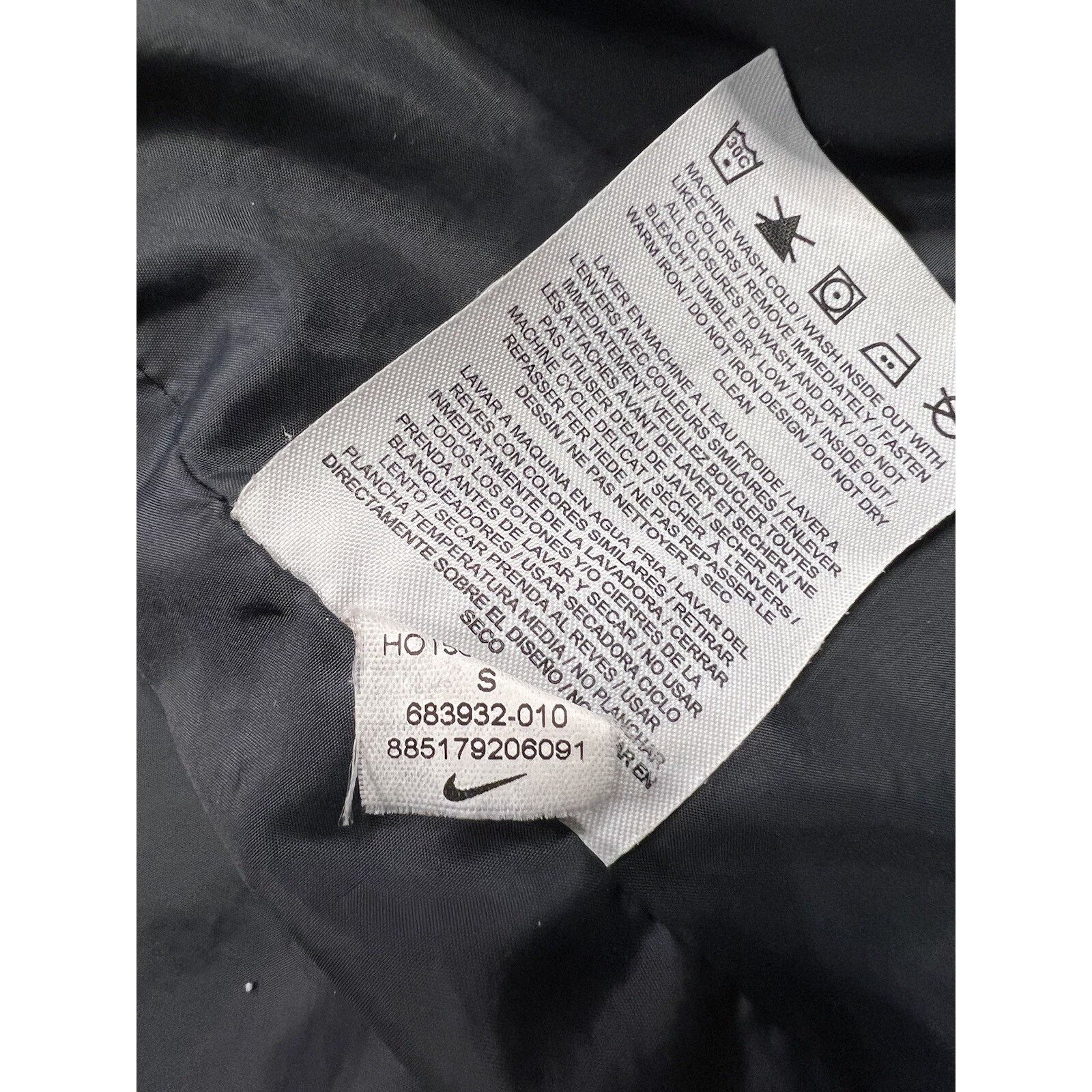 Nike Nike Tech Uptown 3 in 1 Short Parka Black Jacket Size S Size S / US 4 / IT 40 - 7 Thumbnail
