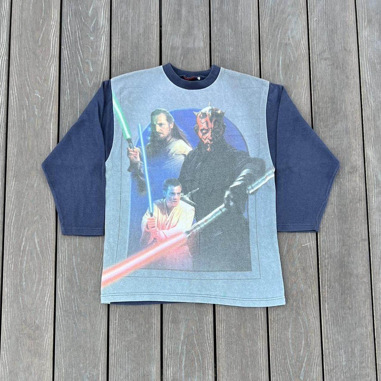Star Wars Rare Vintage 90s Star Wars Size US M / EU 48-50 / 2 - 2 Thumbnail
